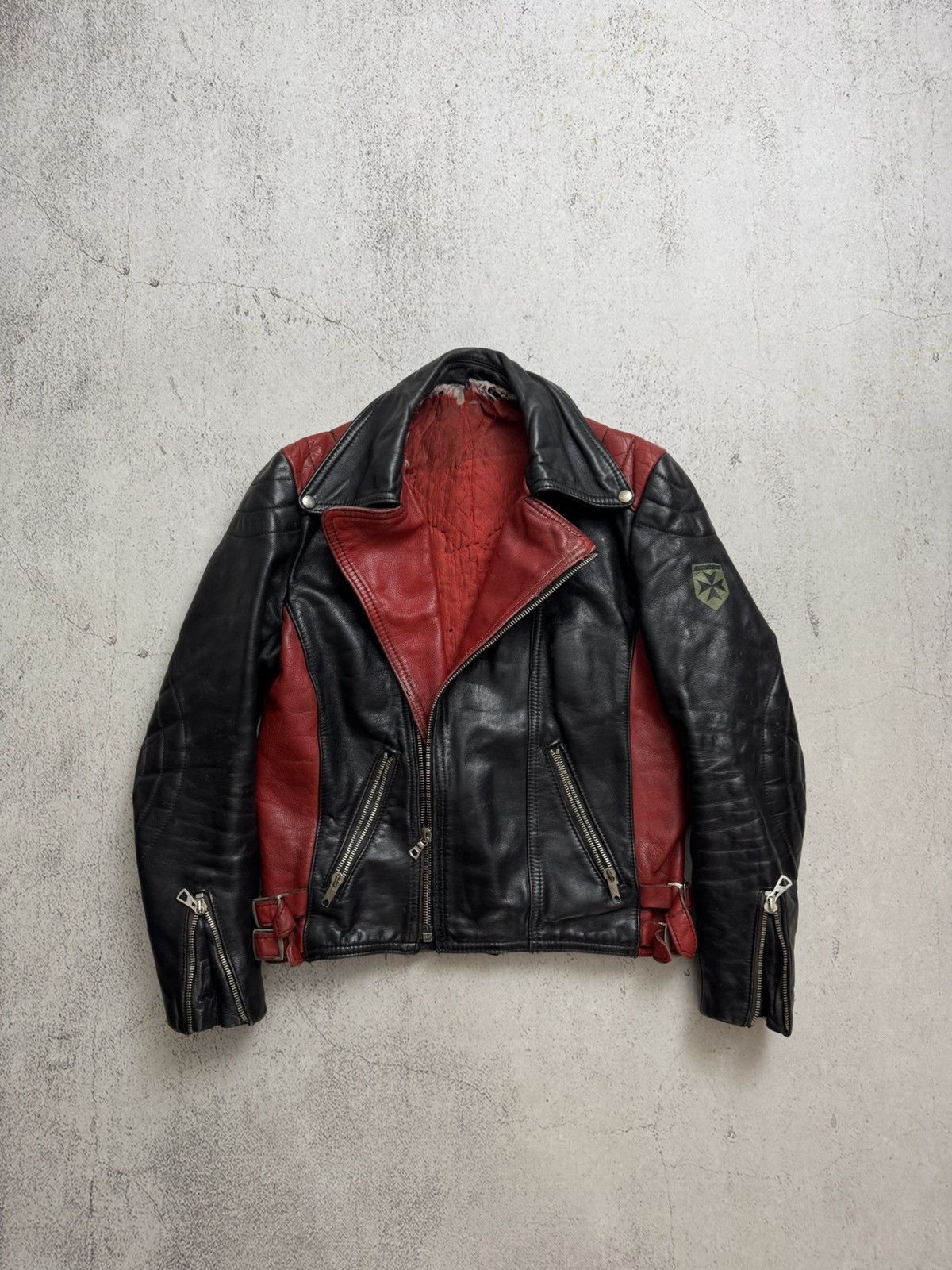 Harro Vintage Honda Vintage Leather Jacket