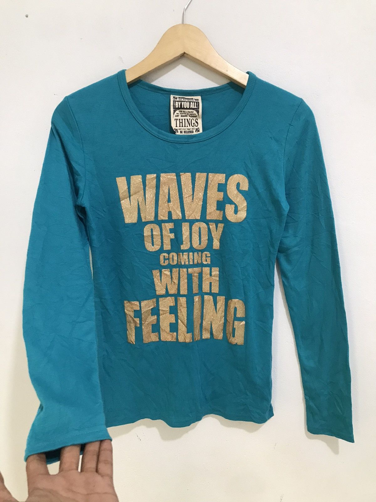 Hysteric Glamour Waves of joy Poem Long sleeve Size M / US 6-8 / IT 42-44 - 2 Thumbnail