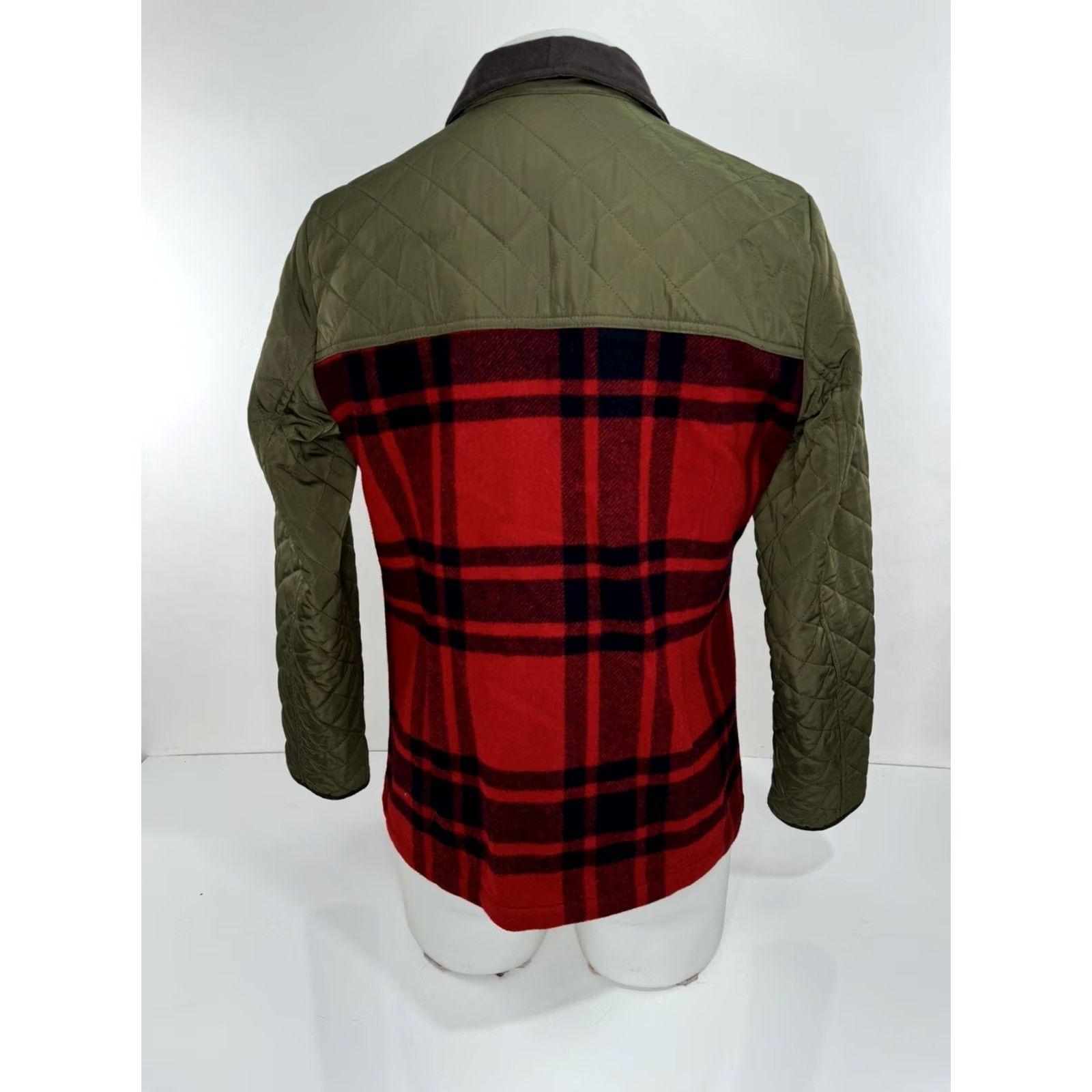 Orvis Orvis Wool / Quilted Womens M Plaid Ranch Field Jacket Shirt Womens M Multicolor Plaid Western Ranch Quilted Jacket Size M / US 6-8 / IT 42-44 - 4 Thumbnail