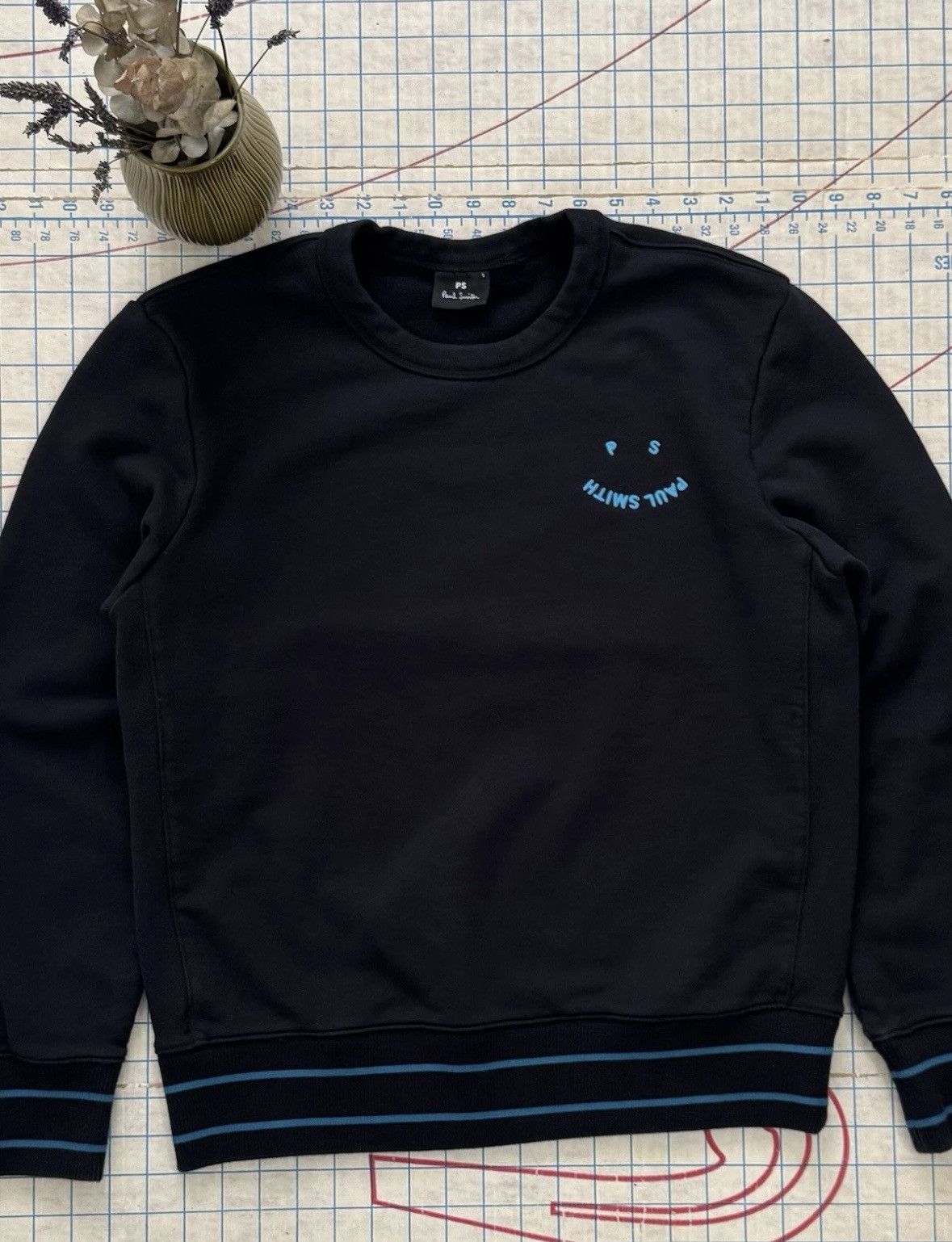 Paul Smith Paul Smith Smiley Crewneck Black Mens Size Small Size US S / EU 44-46 / 1 - 5 Thumbnail