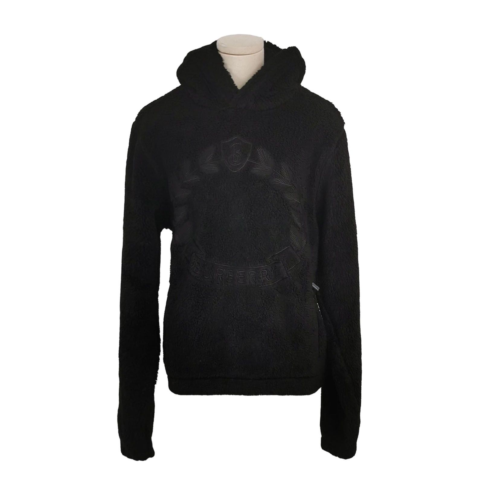 Burberry Burberry Logo Patch Fleece Hoodie XXS Size US XXS / EU 40 - 1 Thumbnail