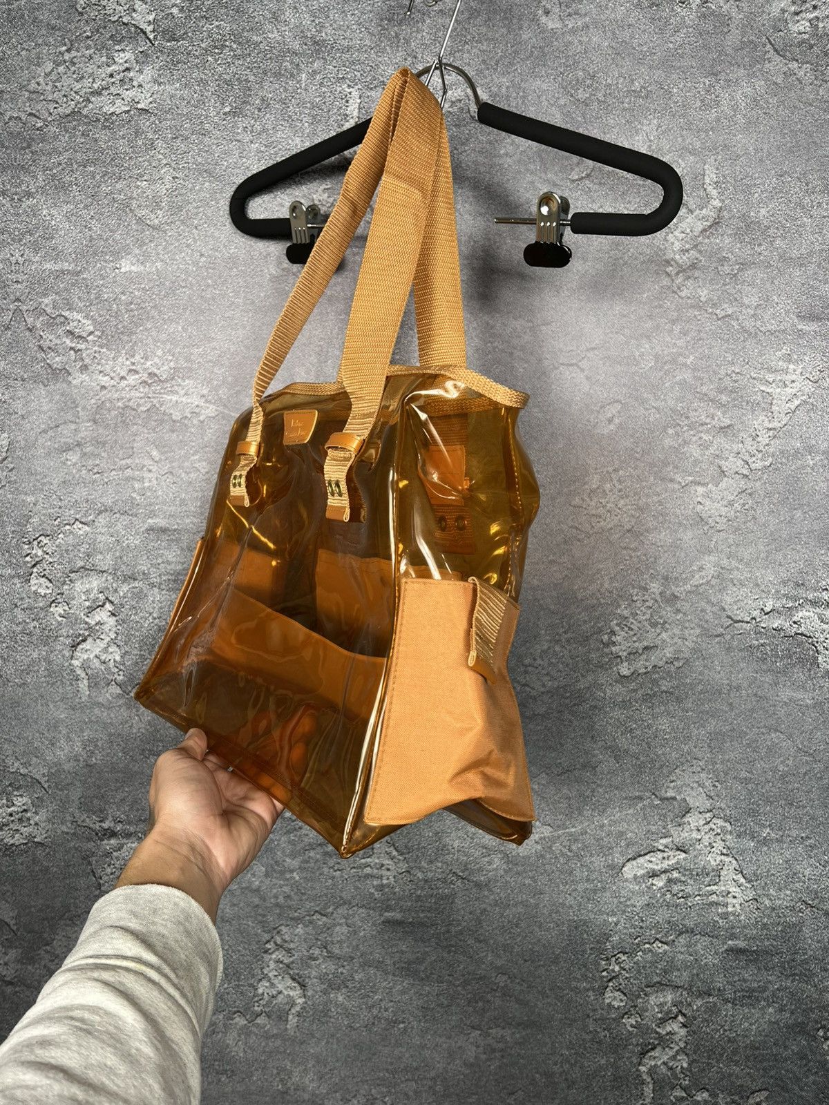Christian Dior Monsieur Vintage Christian Dior Parfums Transparent Tote Bag Size ONE SIZE - 14 Thumbnail