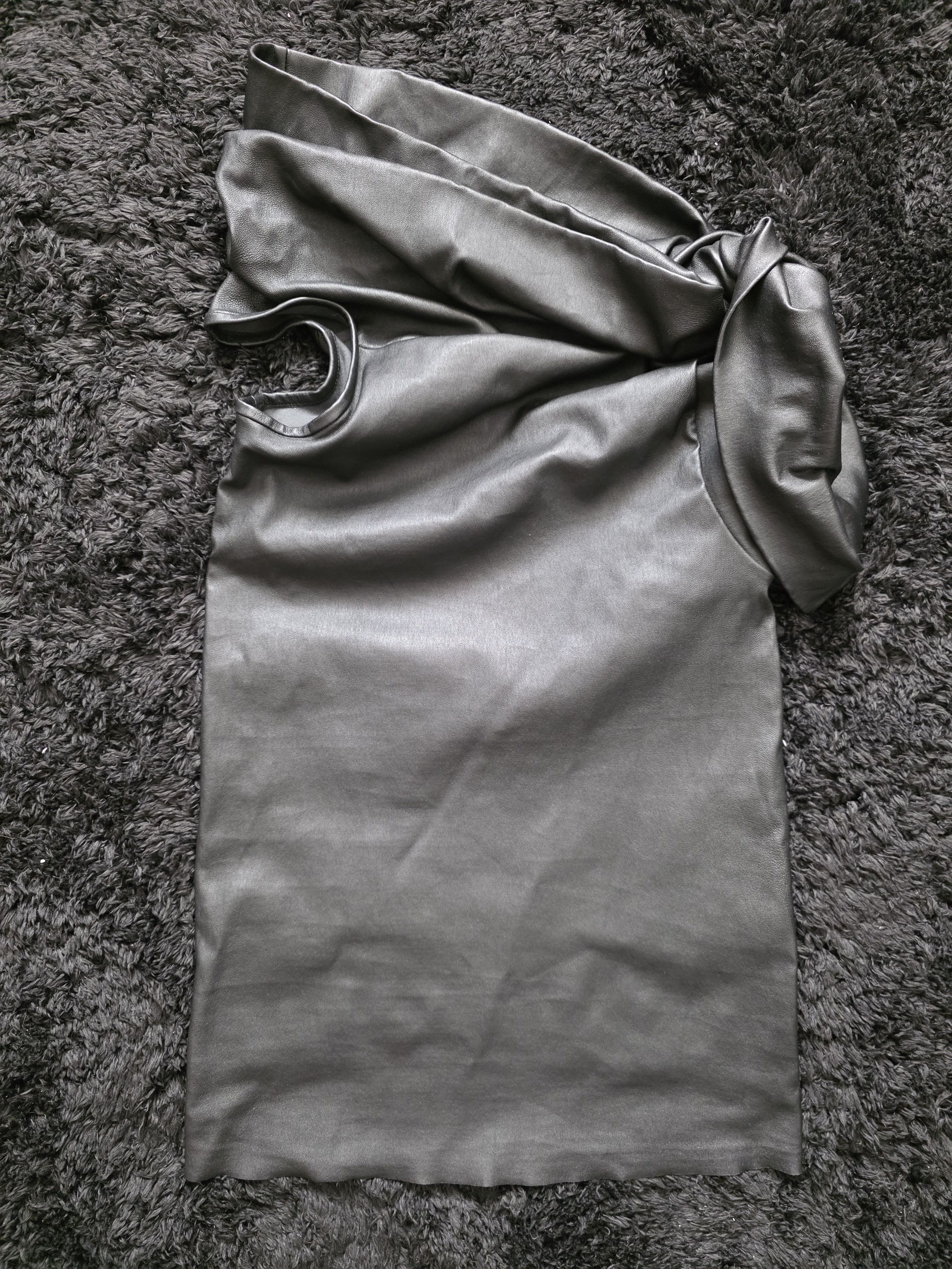 Rick Owens Runway LIDO Rick Owens 46 size top leather 100% very stretch Size US S / EU 44-46 / 1 - 4 Thumbnail
