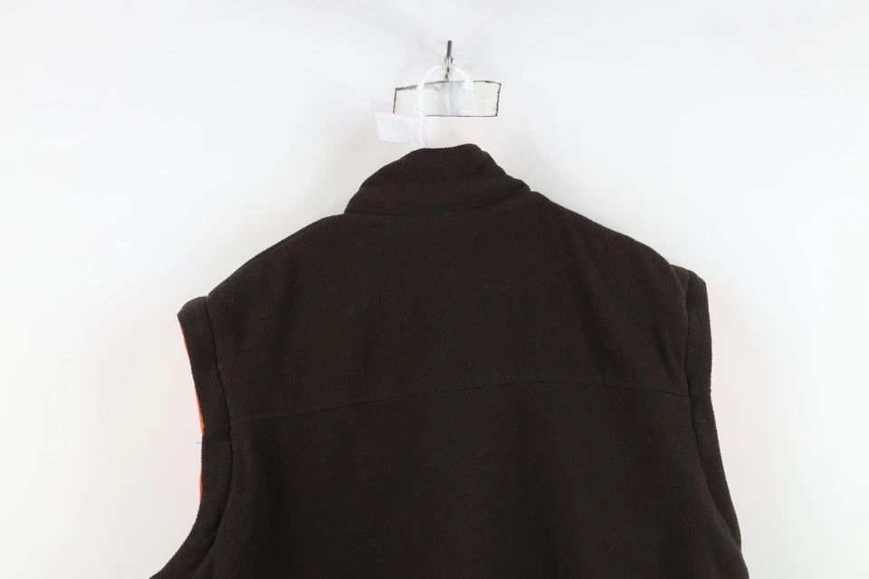 Vintage Vintage NFL Reversible Cleveland Browns Football Vest Jacket Size US XL / EU 56 / 4 - 17 Thumbnail