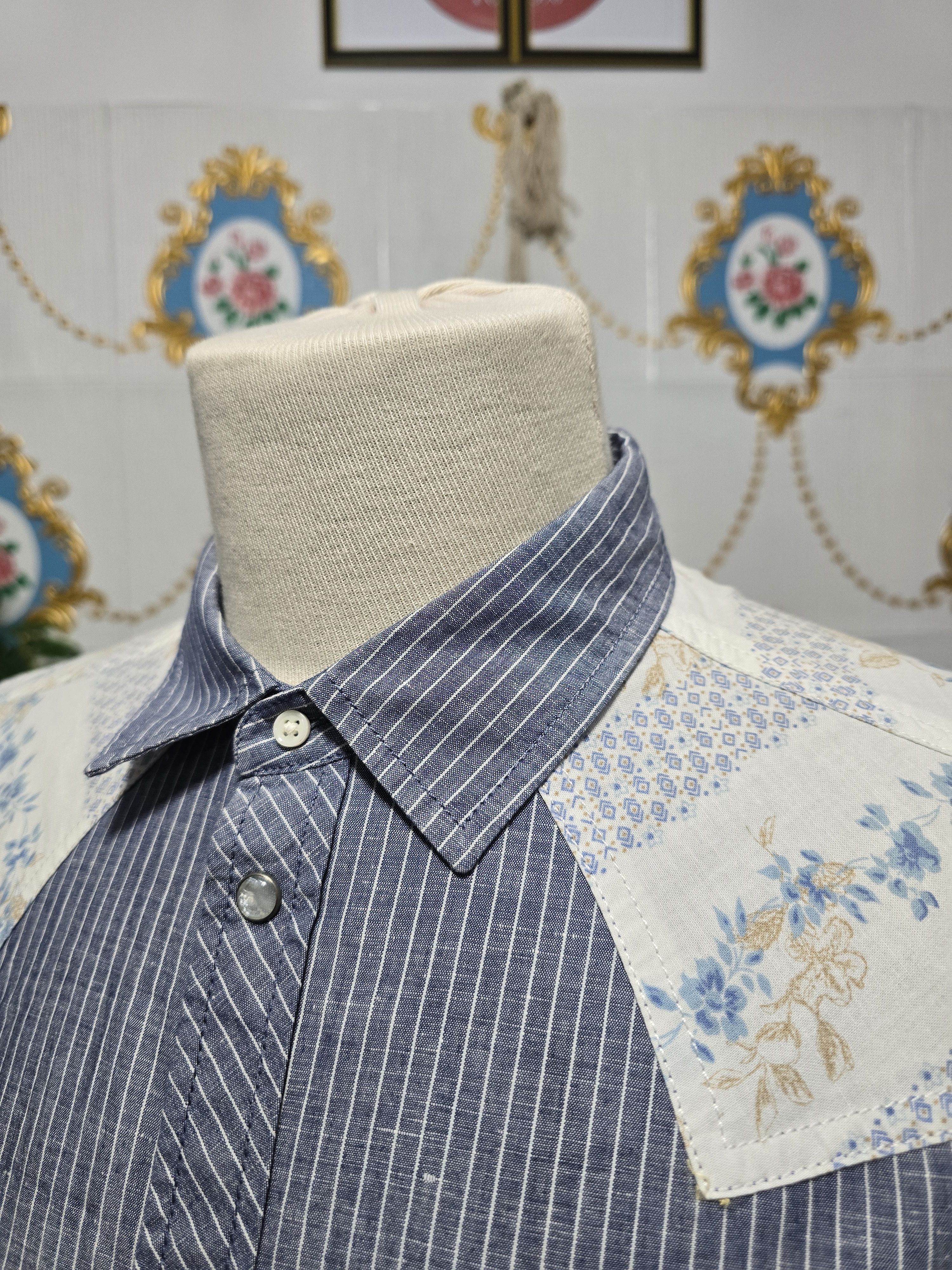 Diesel DIESEL button up shirt VINTAGE size Large Size US L / EU 52-54 / 3 - 8 Thumbnail