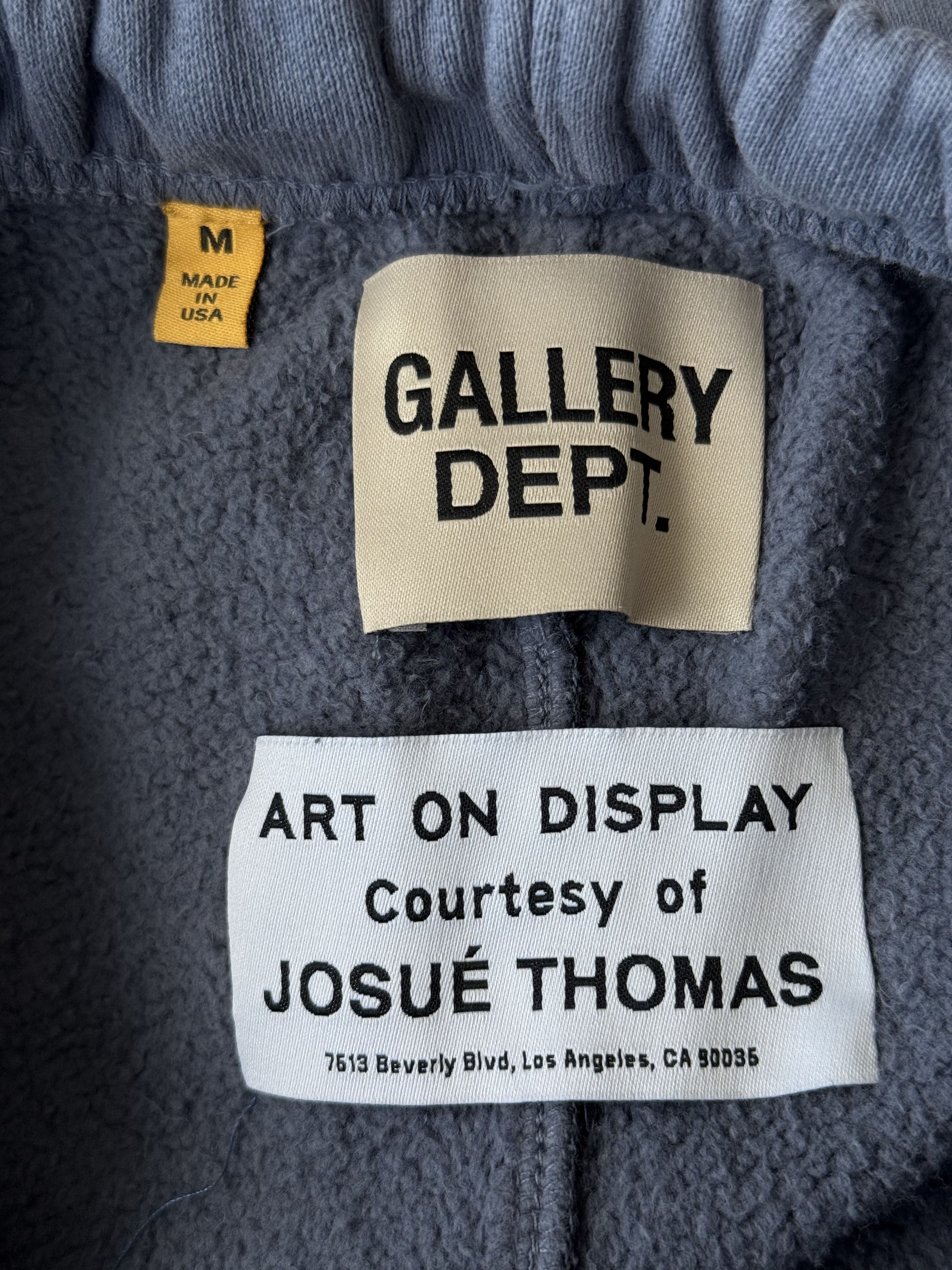 Gallery Dept. Gallery Dept Navy, Orange & Black Dept 8 Logo Sweatpants Size US 38 / EU 54 - 3 Thumbnail