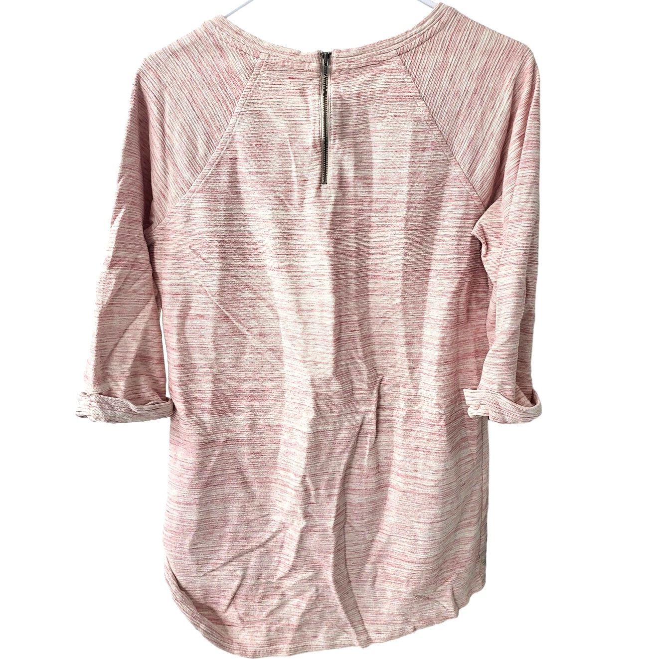 L.L. Bean L.L. Bean Textured Pink Heathered Tunic/Dress - Medium Size M / US 6-8 / IT 42-44 - 2 Thumbnail