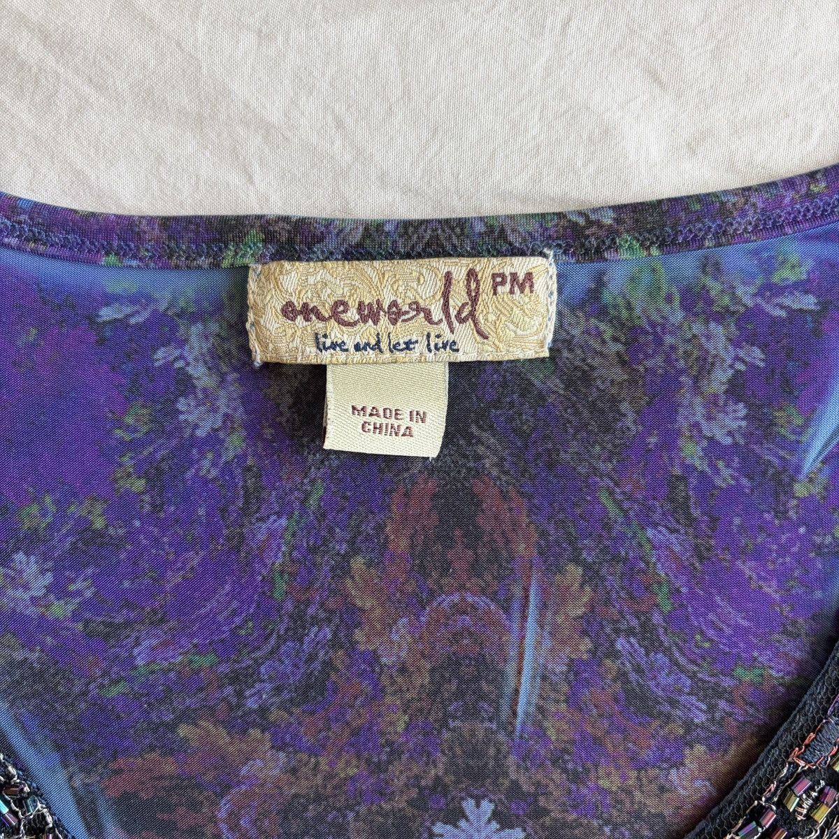 Other One world boho beaded blouse Size S / US 4 / IT 40 - 5 Thumbnail