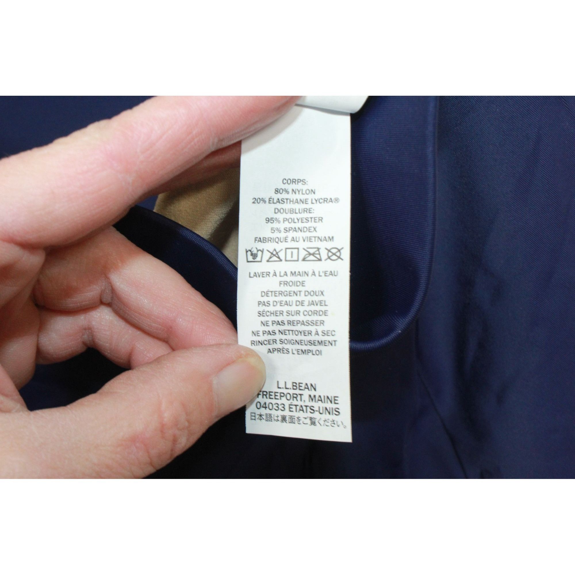L.L. Bean LL Bean Women's BeanSport Swimwear Swim Skirt Size 30" / US 8 / IT 44 - 9 Thumbnail
