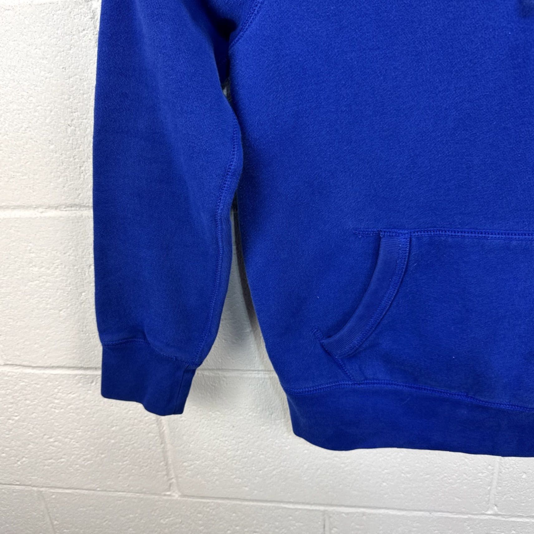 Polo Ralph Lauren Polo Ralph Lauren Hoodie Mens M Blue Pony Henley 2 Button Drawstring Faded Size US M / EU 48-50 / 2 - 5 Thumbnail