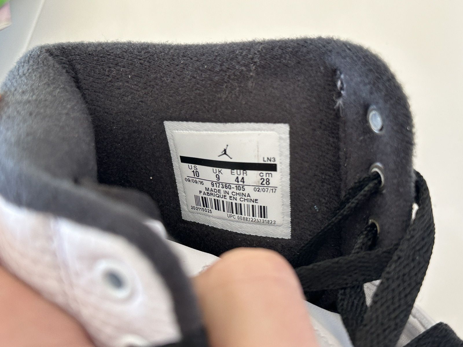Jordan Brand Jordan X converse THE 2 THAT STARTED IT ALL Size US 10 / EU 43 - 3 Thumbnail