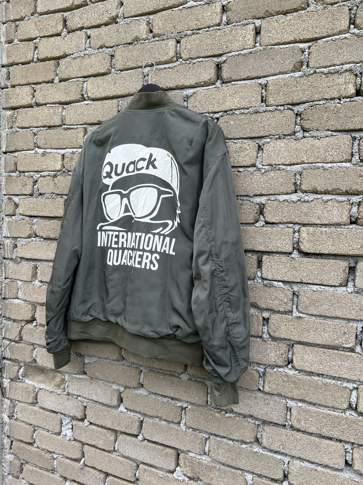 Japanese Brand B One Soul Duck Dude Bomber Jacket Size US XL / EU 56 / 4 - 8 Thumbnail