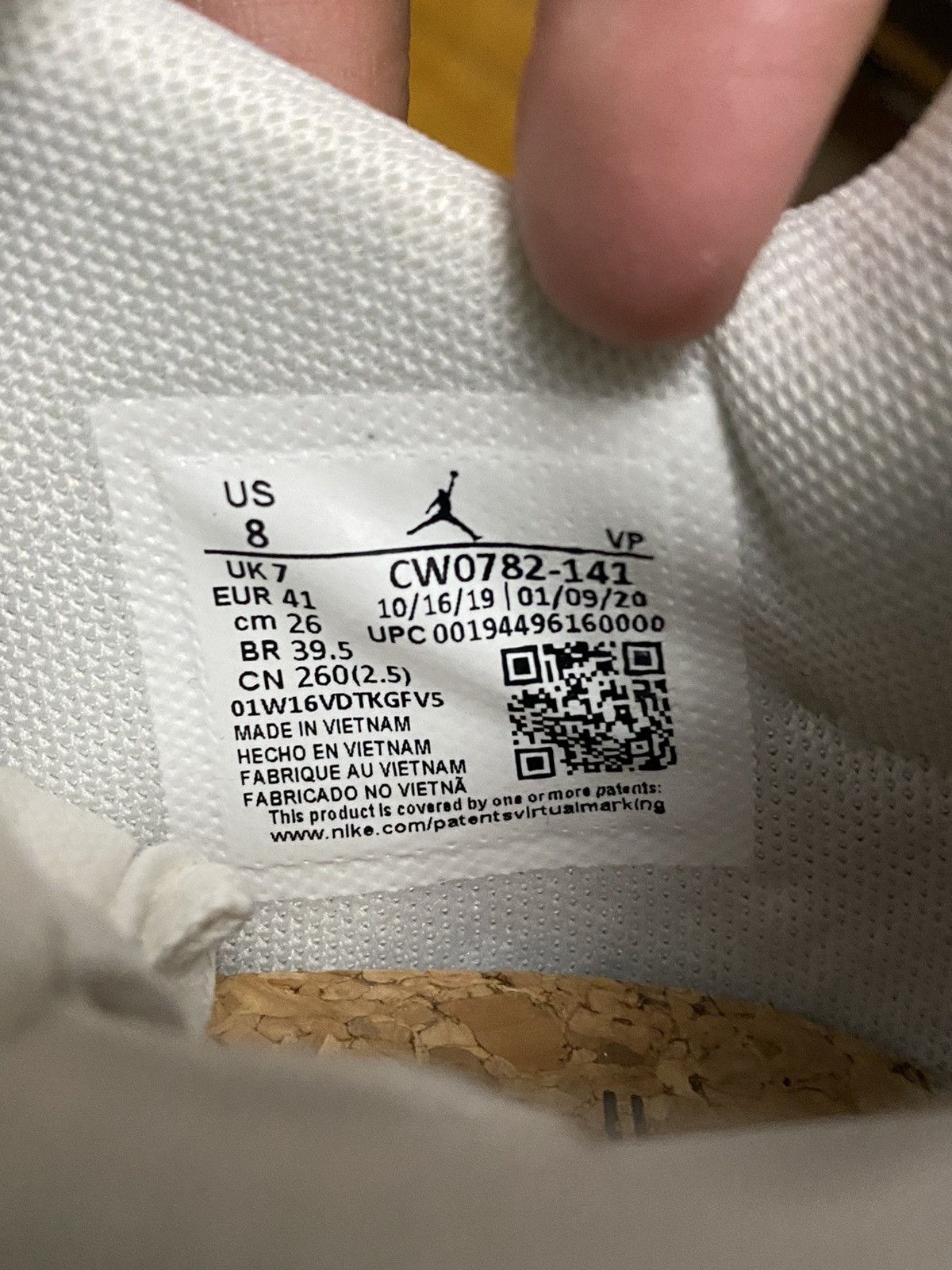 Nike Size 8 - Jordan Delta SP Sail Men’s Size US 8 / EU 41 - 7 Thumbnail