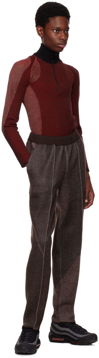 Saul Nash !DS! FW22 Saul Nash Red Open Knit Turtleneck Size US M / EU 48-50 / 2 - 6 Thumbnail