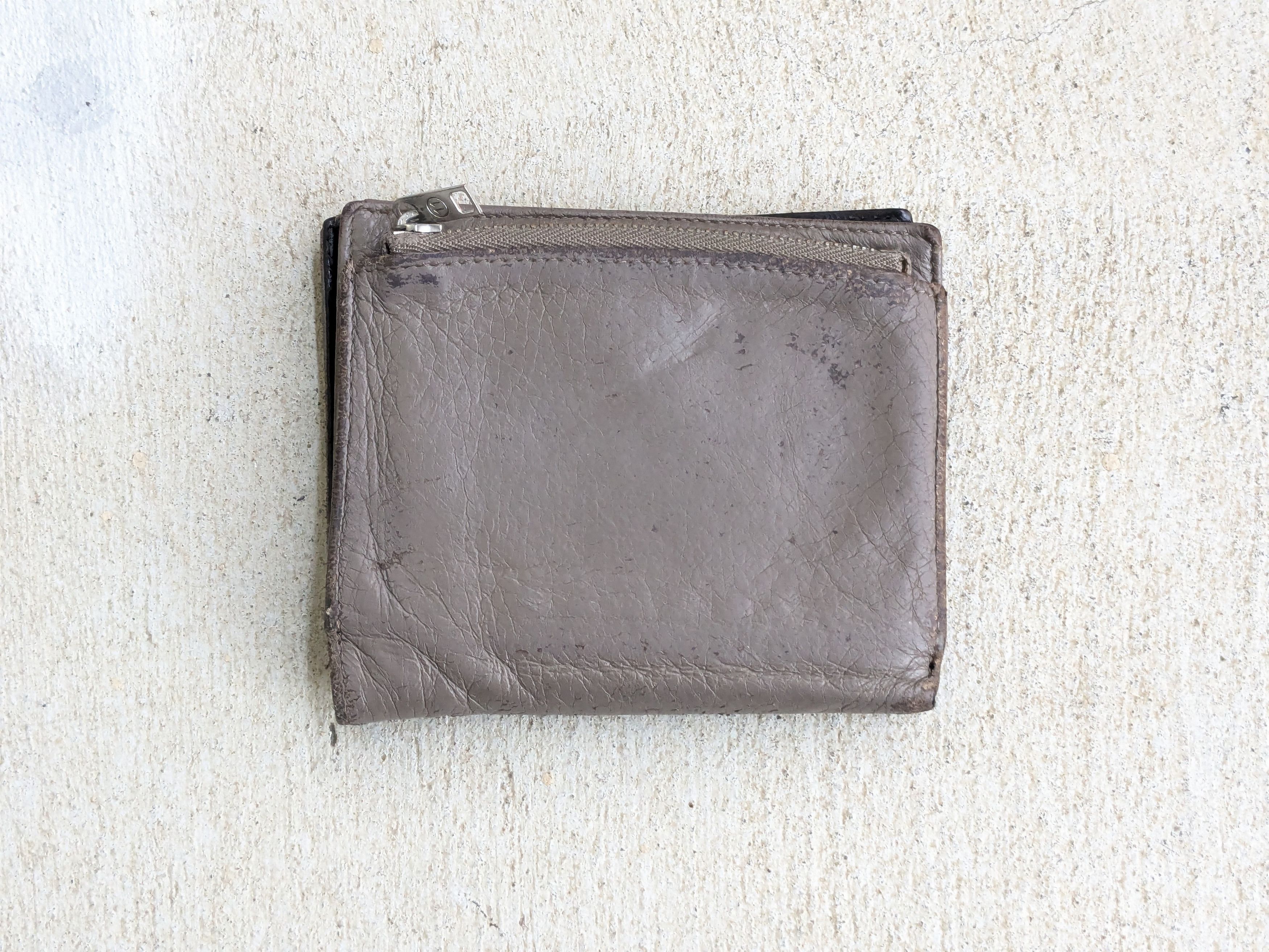Maison Margiela Maison Margiela Cardholder Wallet Gray Leather Slim Size ONE SIZE - 2 Thumbnail