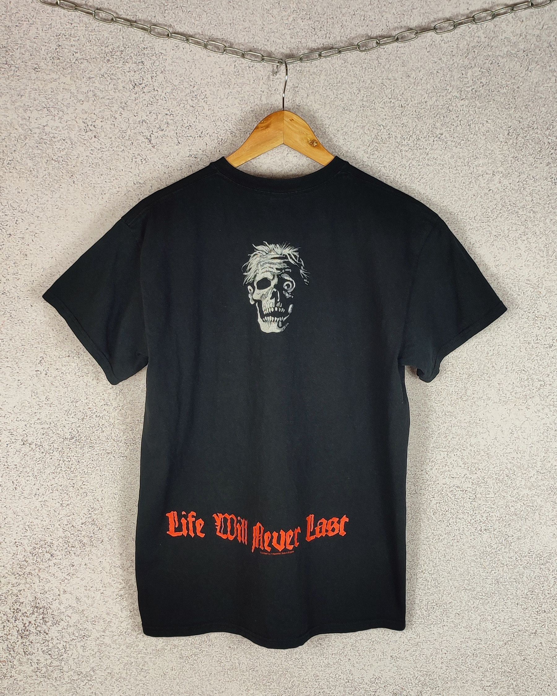 Band Tees DEATH Life Will Never Last 2009 Band Tees Size US M / EU 48-50 / 2 - 7 Thumbnail