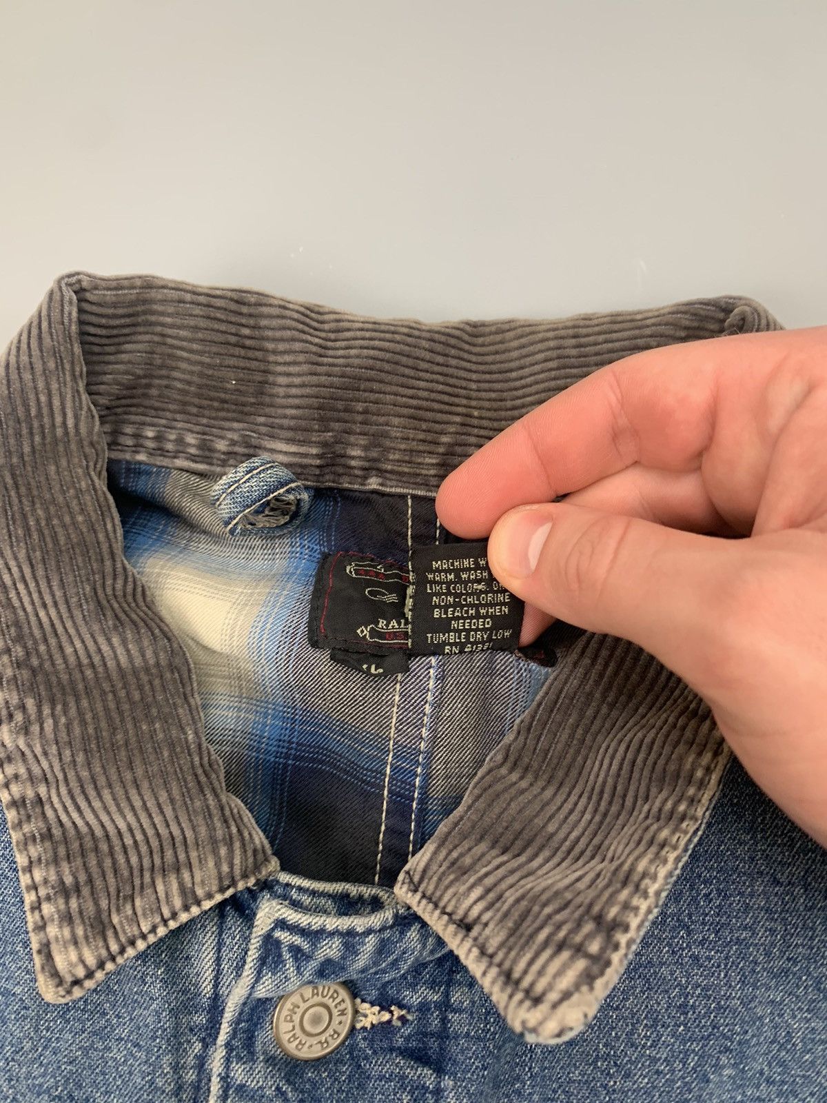 RRL Ralph Lauren × Vintage Archive Fall Of '93 RRL Ralph Lauren Chore Jackets Double RL Size US XL / EU 56 / 4 - 9 Thumbnail