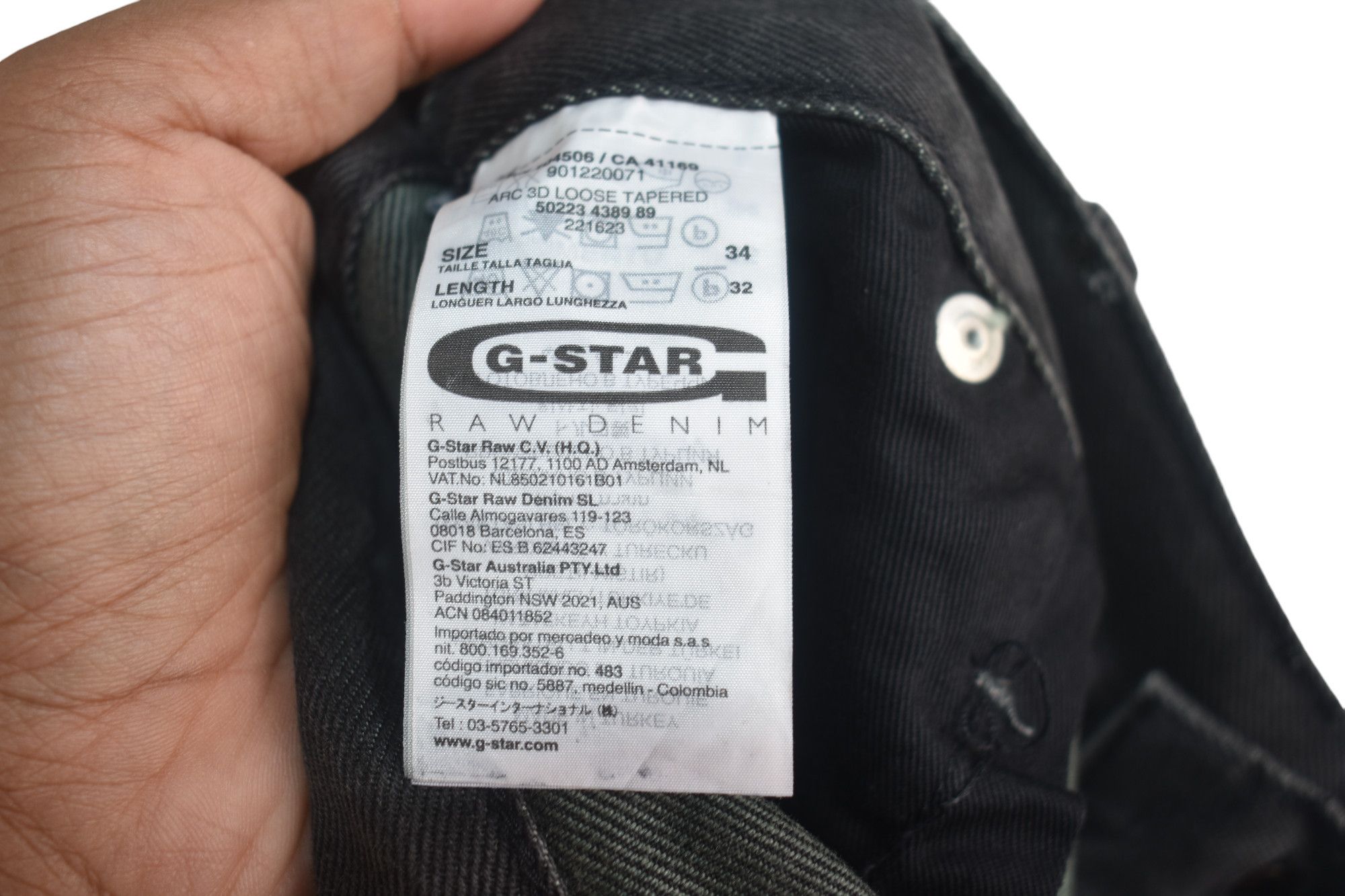 G-Star G-STAR Raw Denim W34 Size US 34 / EU 50 - 7 Thumbnail