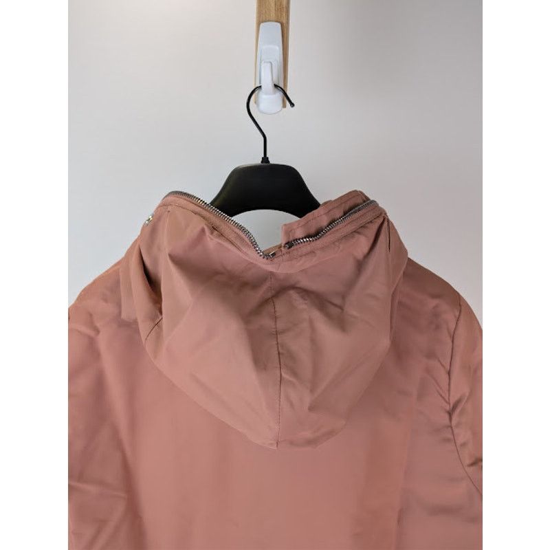 Rick Owens Drkshdw o1rshd1 Full Zip Gimp Imbottito Bomber Jacket Hoodie in Pink Size US XL / EU 56 / 4 - 15 Thumbnail