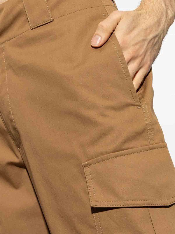 Alexander McQueen o1srvl11e0226 Large Pockets Military Pants In Beige Size US 34 / EU 50 - 4 Thumbnail