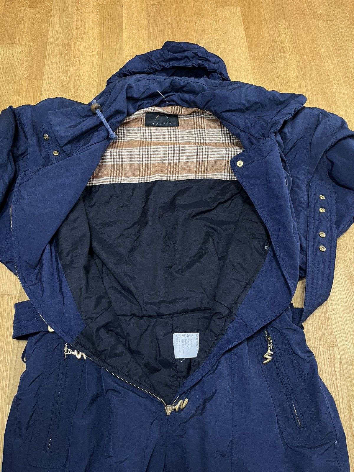Bogner Vintage Sonia Bogner Women's One Piece Ski Snow Suit Size XXL / US 16-18 / IT 52-54 - 7 Thumbnail