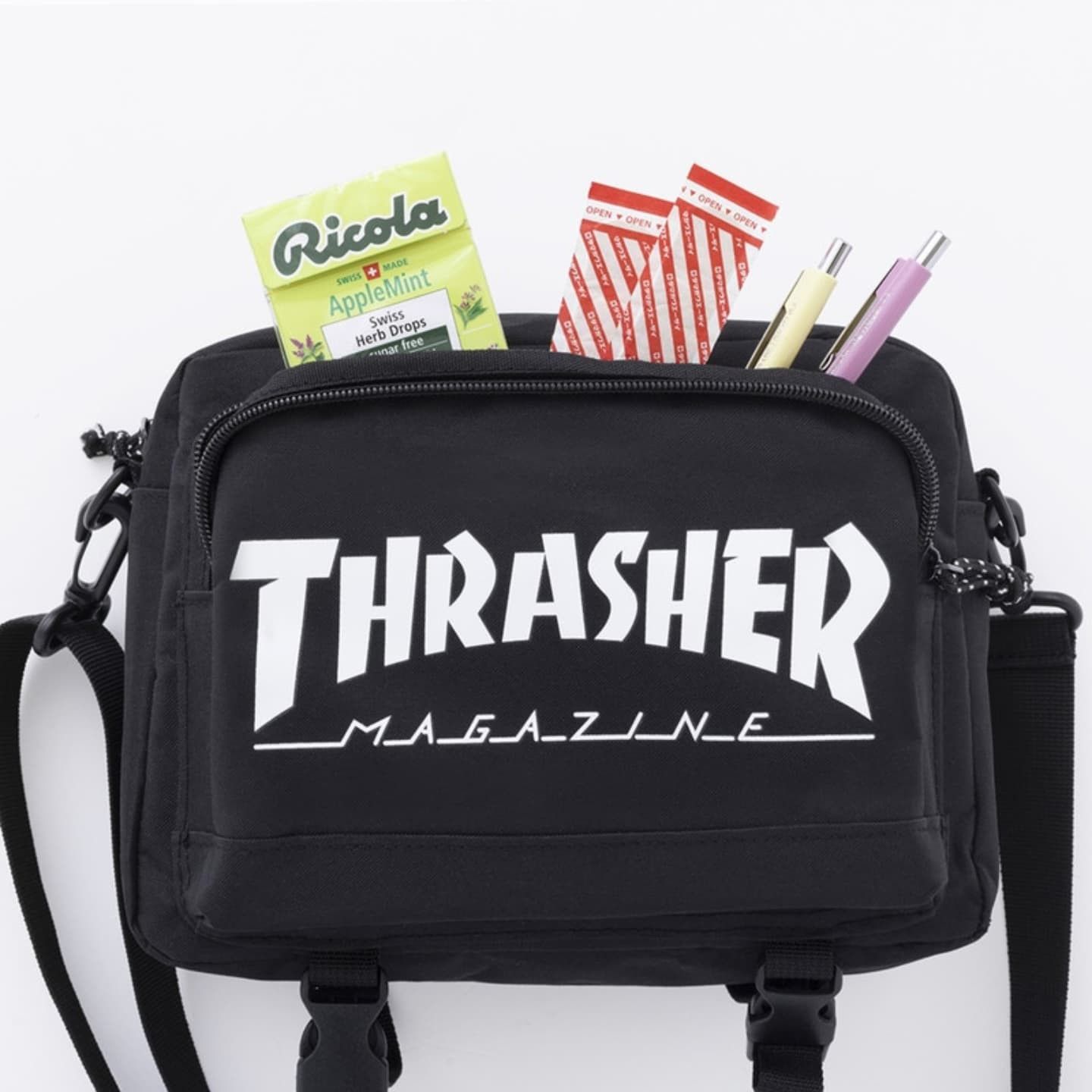 Thrasher THRASHER SHOULDERS BAG BIG LOGO Size ONE SIZE - 1 Thumbnail