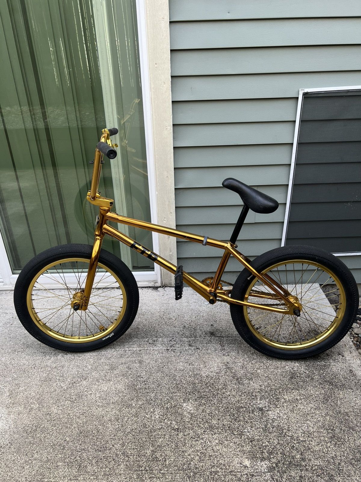Fuck The Population FTP GOLD BMX CULT CREW 10 YEAR BIKE Size ONE SIZE - 1 Thumbnail