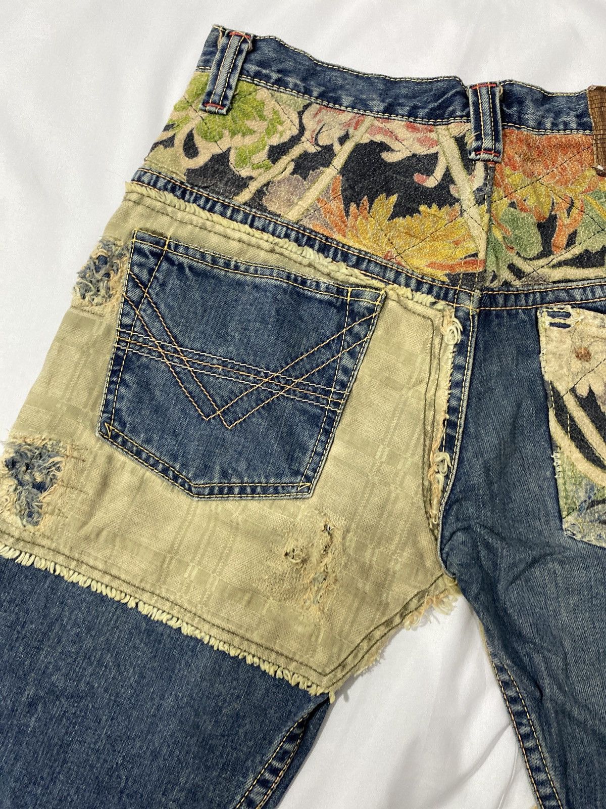 Kapital kapital Inspired patchwork short pants Size US 31 - 5 Thumbnail