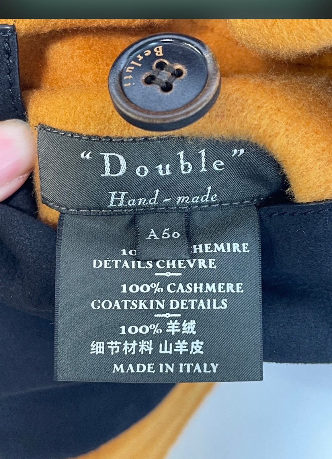 Berluti Berluti rare Forestiere in blue and gold double cashmere Size 50R - 5 Thumbnail