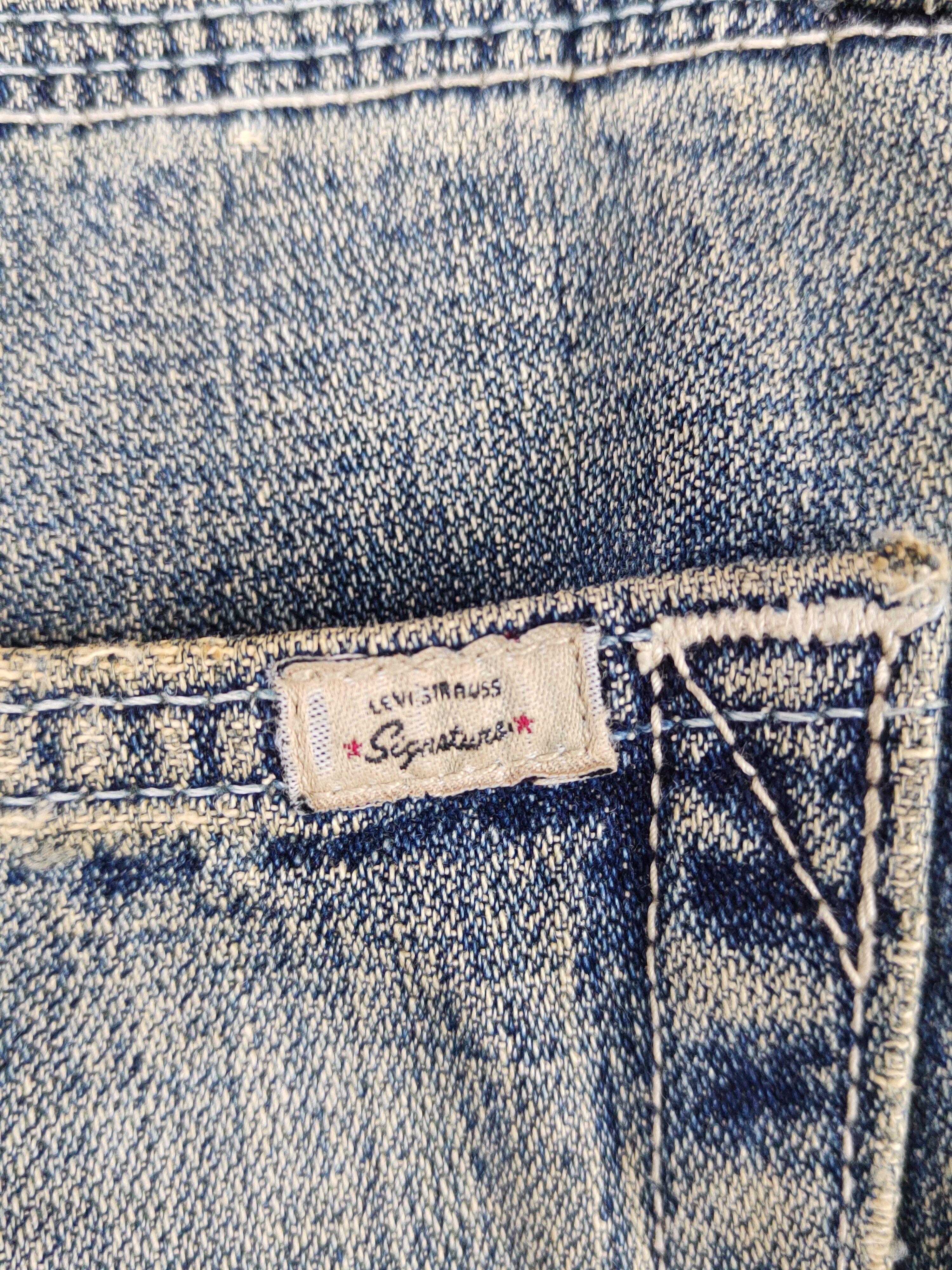 Levi's Levi's Dark Blue Faded Distressed Ripped Jeans #S1695 Size US 42 / EU 58 - 9 Thumbnail