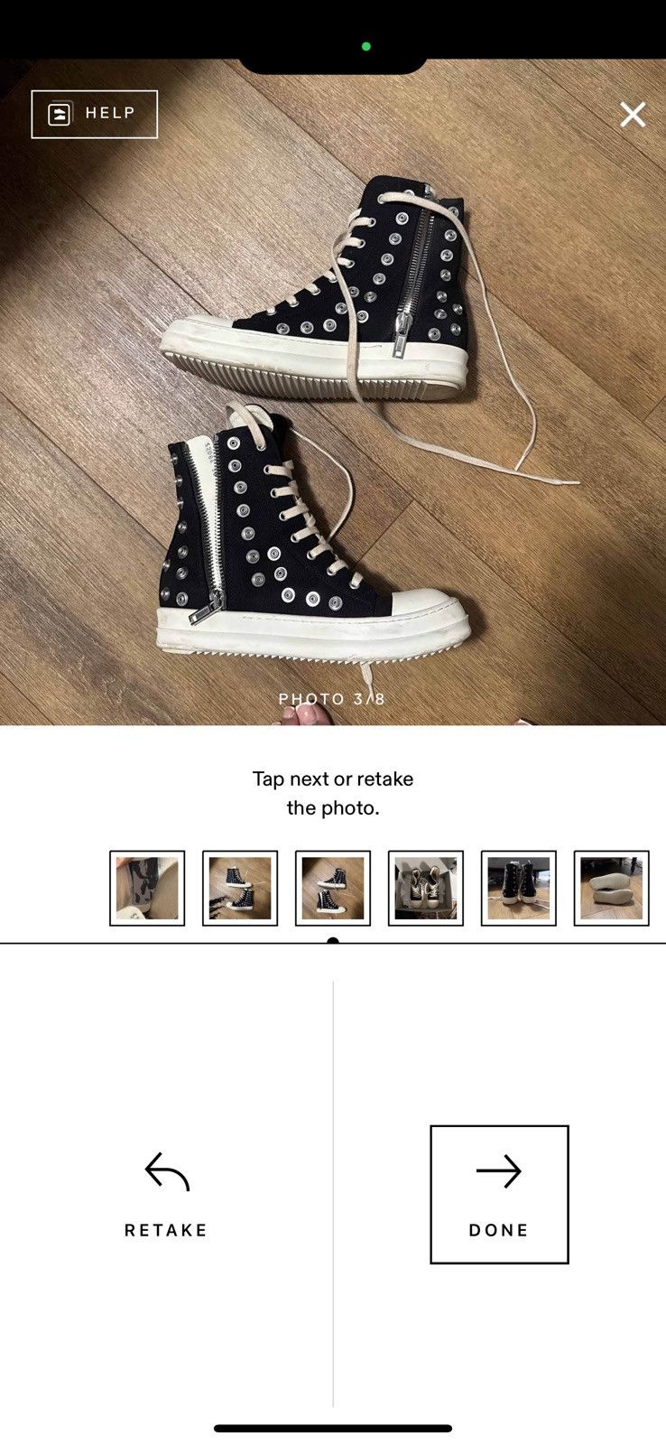 Rick Owens Rick Owens women drkshadow Luxor Size US 8 / IT 38 - 2 Thumbnail