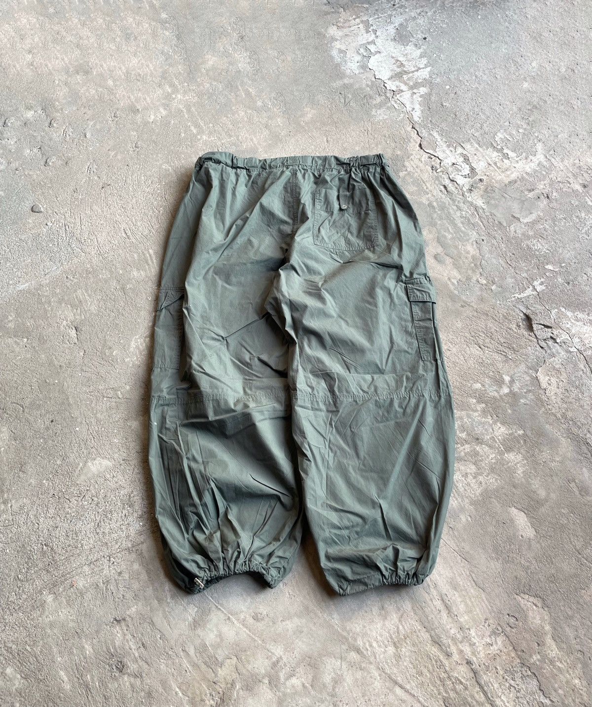 Vintage Vintage Japanese Wide Baggy Parachute Pants Y2K Size US 36 / EU 52 - 5 Thumbnail