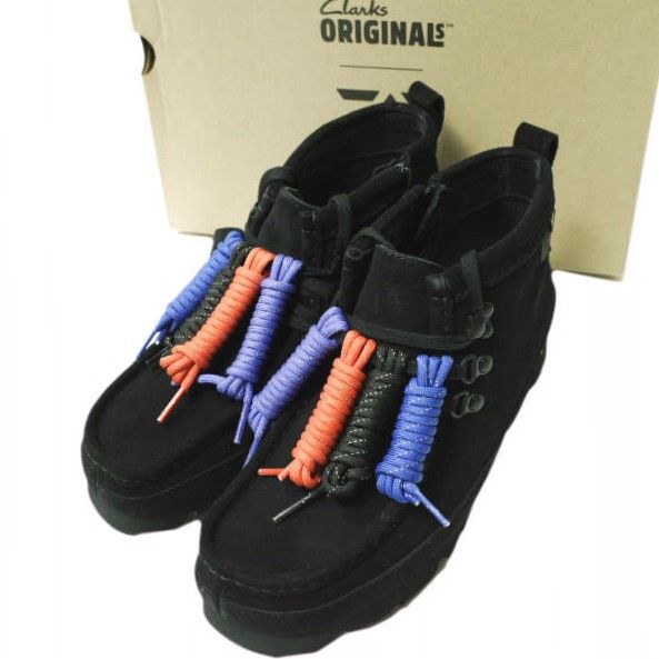 Other Daiwa Pier39 × Clarks AnglerS Wallabee Leather Boots (Limited) Suede Shoes Bs-10024W in Black