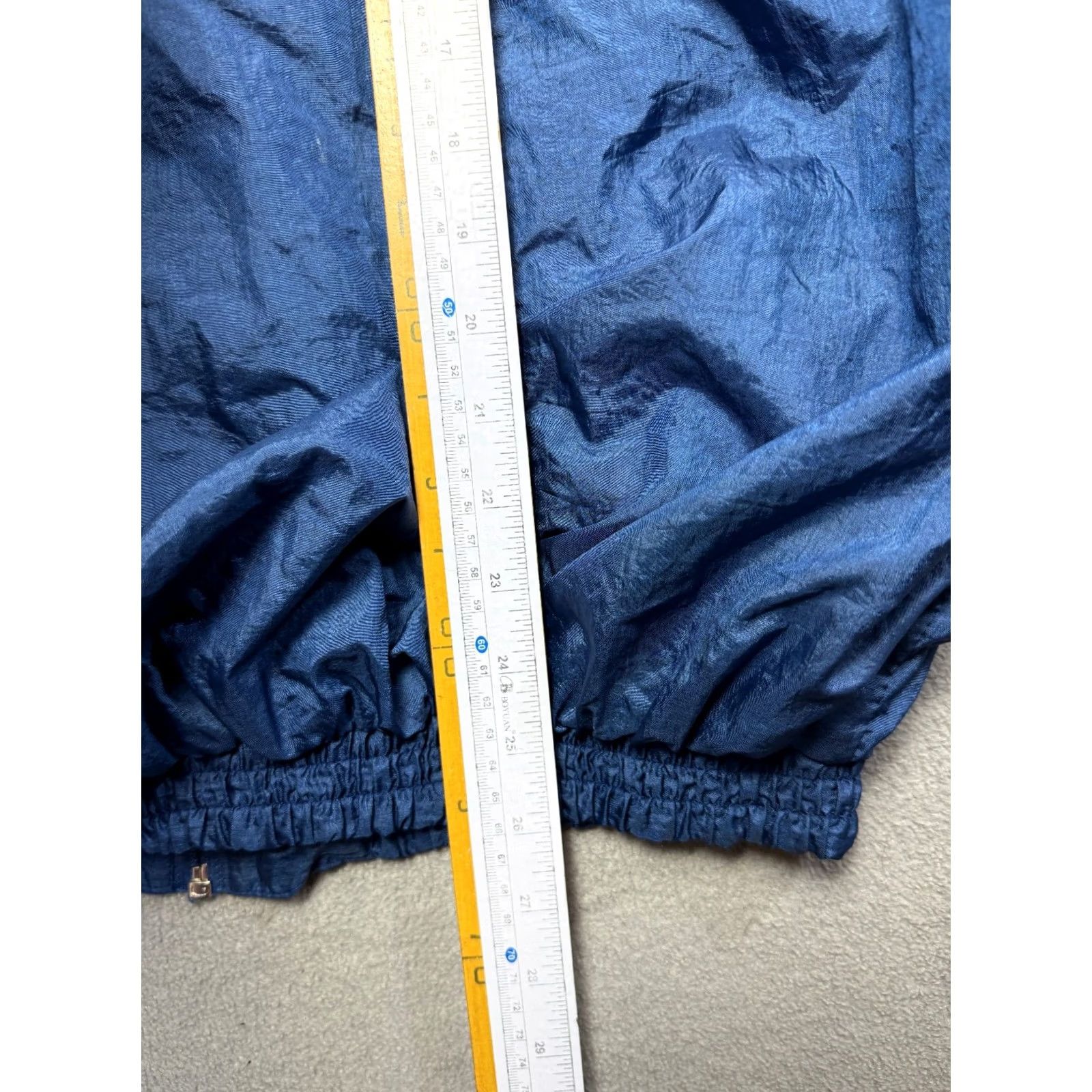 Vintage VINTAGE Skydivers International Jacket Mens 2XL Blue Windbreaker 90s Geometric Pockets Full Zip Size US XXL / EU 58 / 5 - 5 Thumbnail