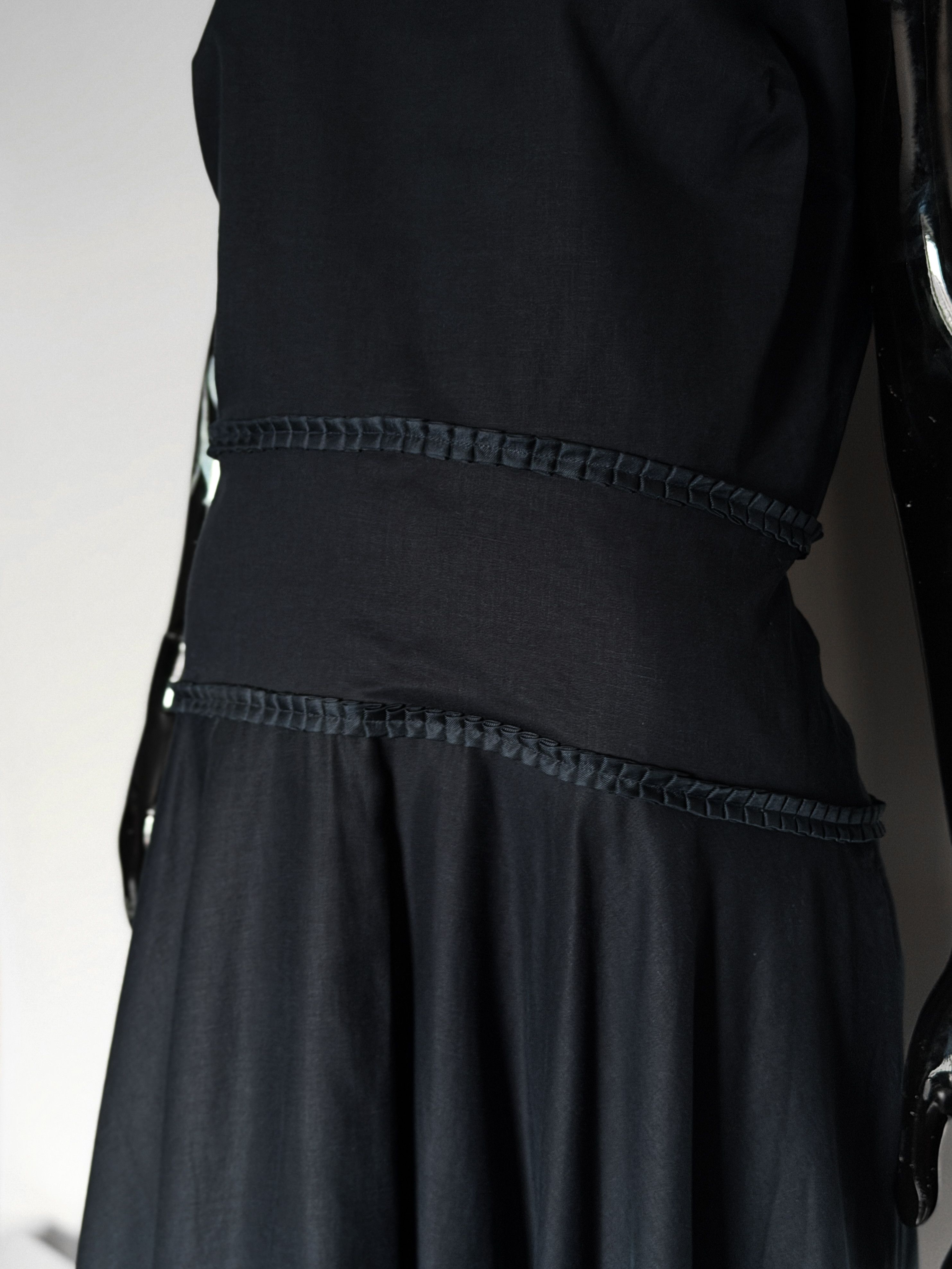Other Varana London Luxury Navy Sleeveless Dress Cotton Lining Size L / US 10 / IT 46 - 10 Thumbnail