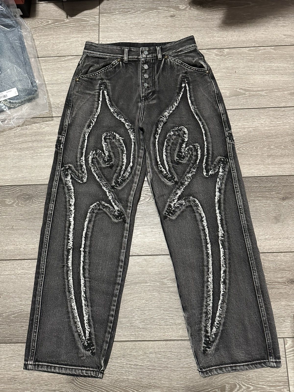 Thug Club Thug Club Denim Tribal Pants Size US 30 / EU 46 - 10 Thumbnail