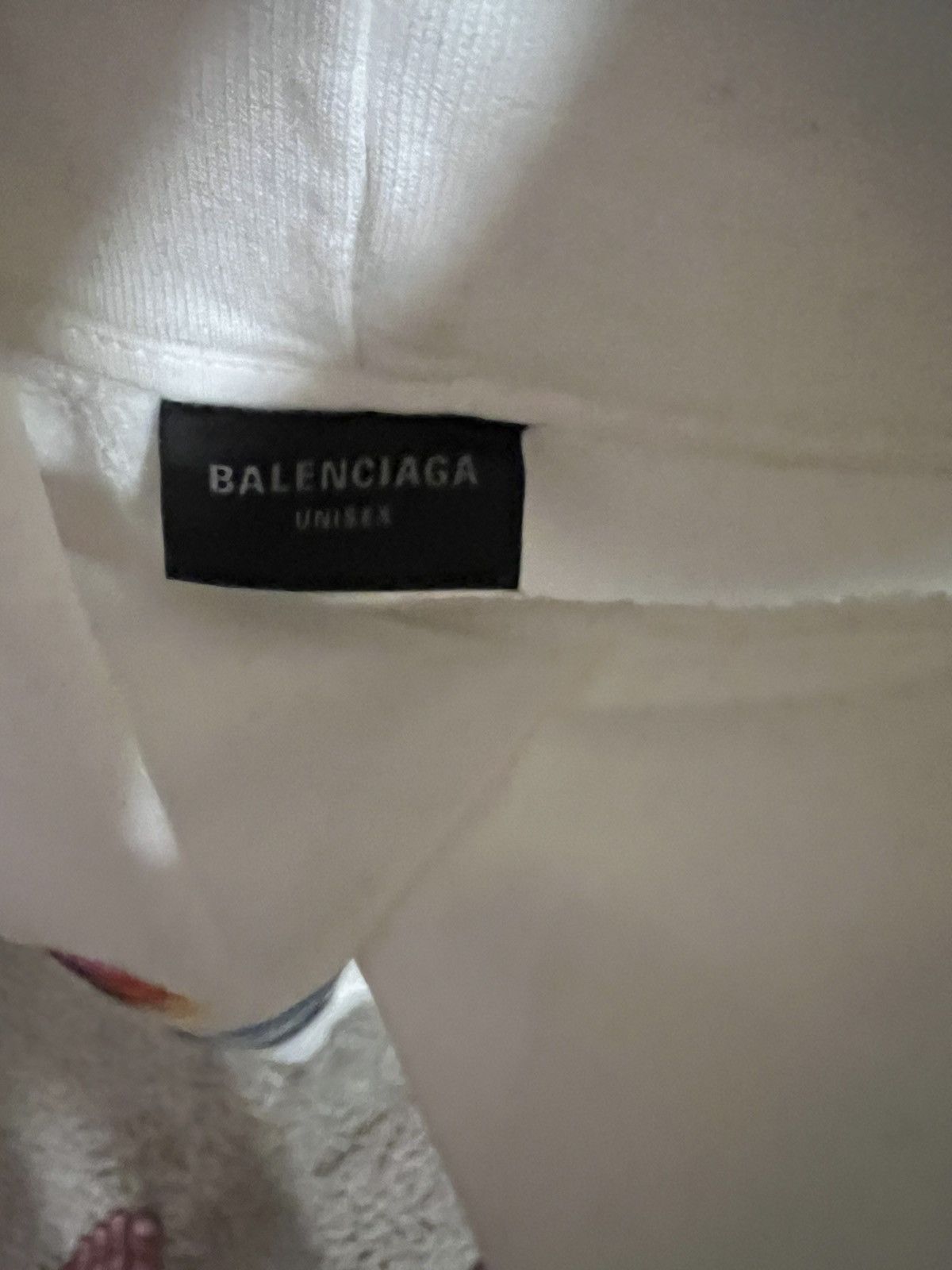 Balenciaga Balenciaga White Paris Tropical Hoodie Oversized Size US XXL / EU 58 / 5 - 7 Thumbnail