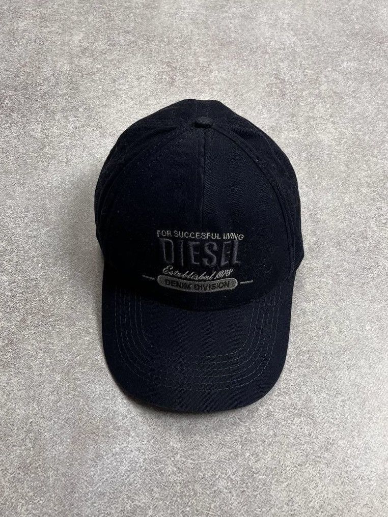 Diesel × Vintage VINTAGE DIESEL AVANTGARDE FLEX FIT CAP Y2K Os Size ONE SIZE - 3 Thumbnail