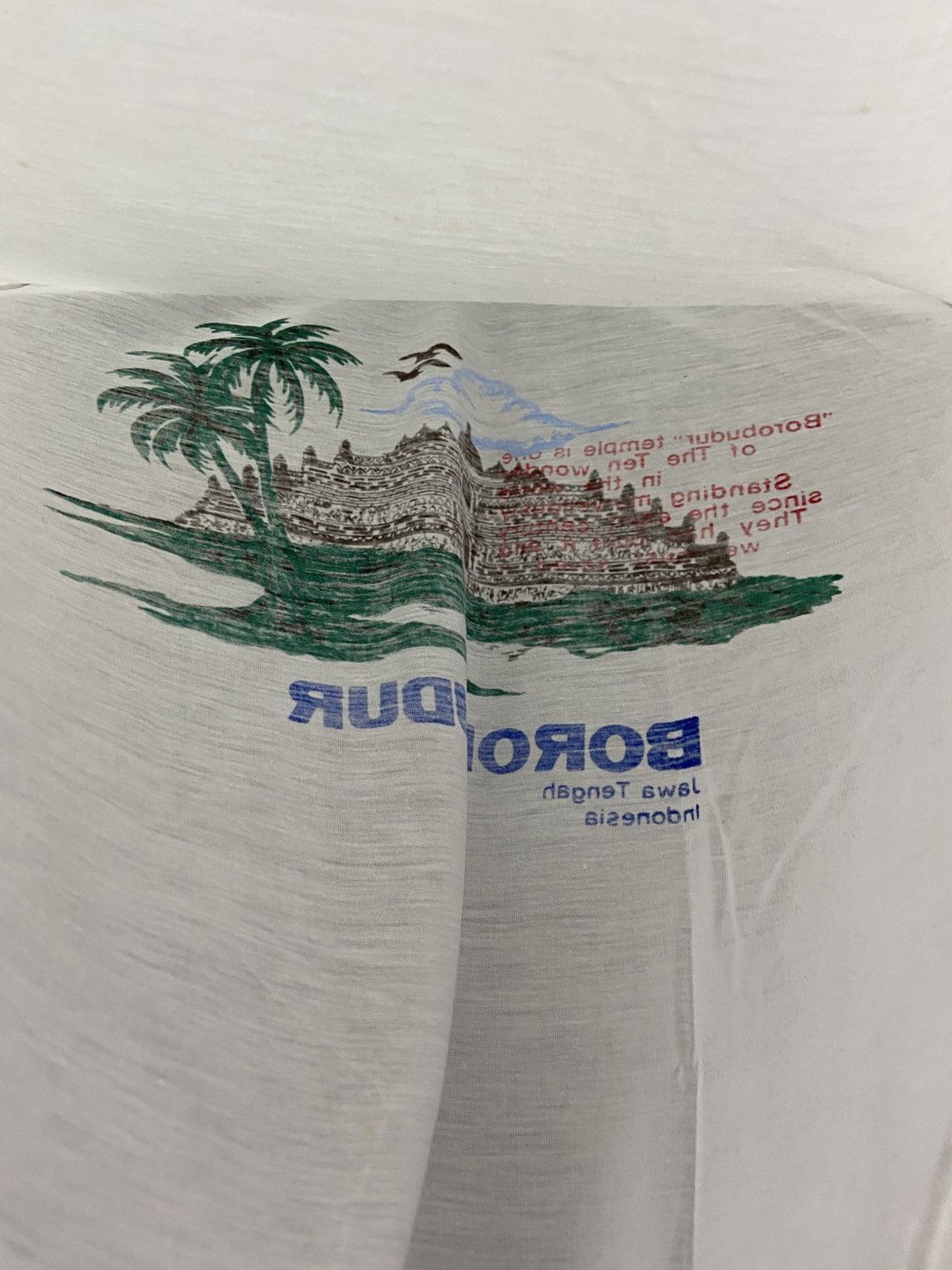 Vintage VINTAGE BOROBUDUR JAWA TENGAH INDONESIA TEE SHIRT Size US S / EU 44-46 / 1 - 8 Thumbnail