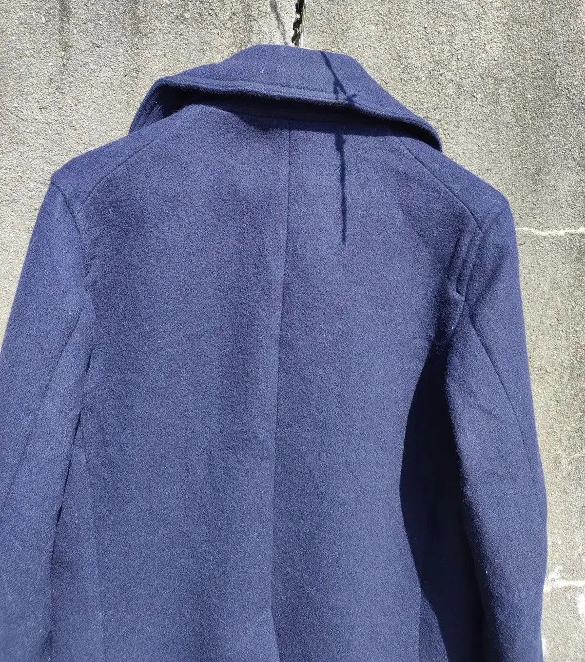 Vintage Vintage Harvard Navy Peacoat – Wool Blend Double Breasted Size US M / EU 48-50 / 2 - 11 Thumbnail