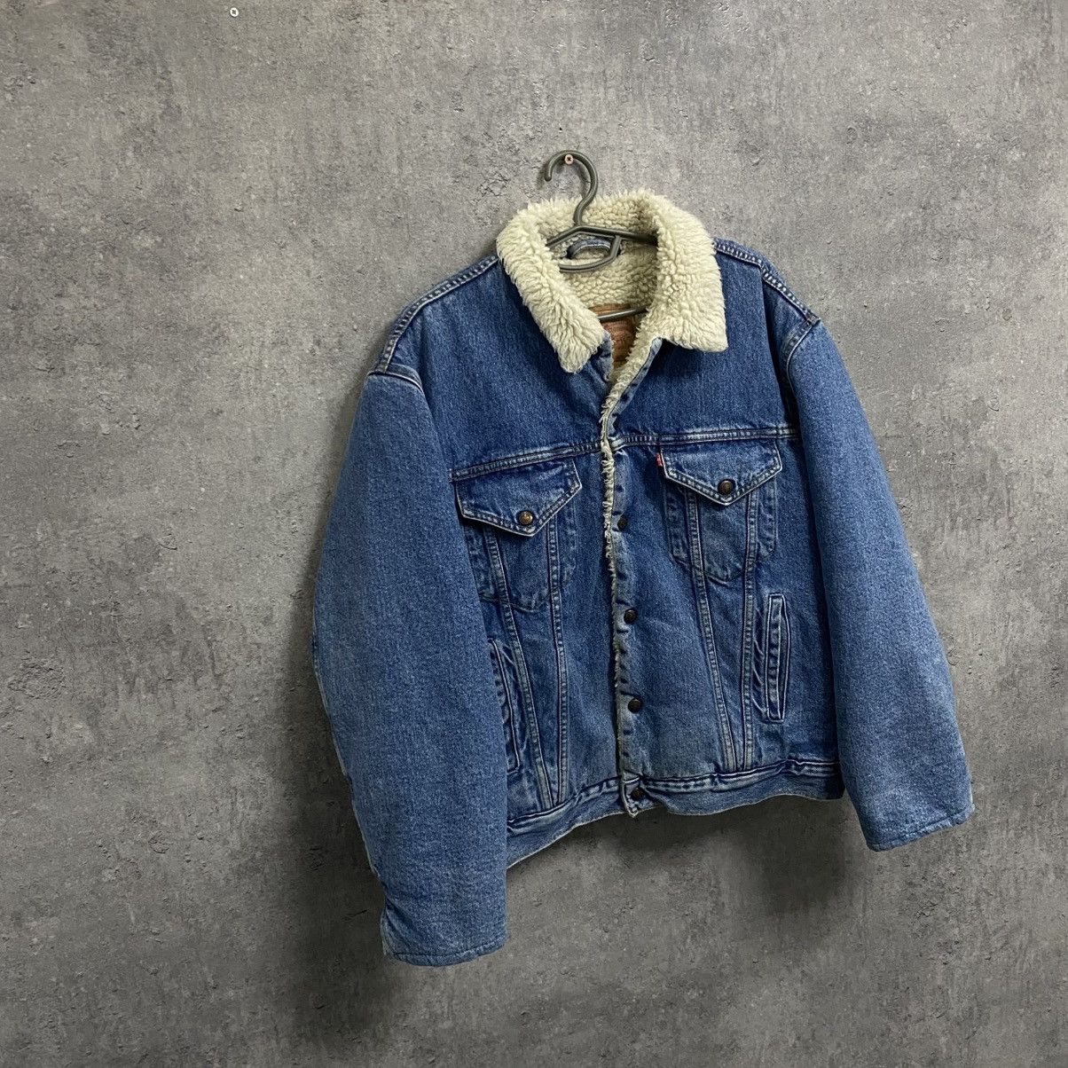 Levi's 90s Vintage Levis Denim Jean Jacket Size US XL / EU 56 / 4 - 3 Thumbnail