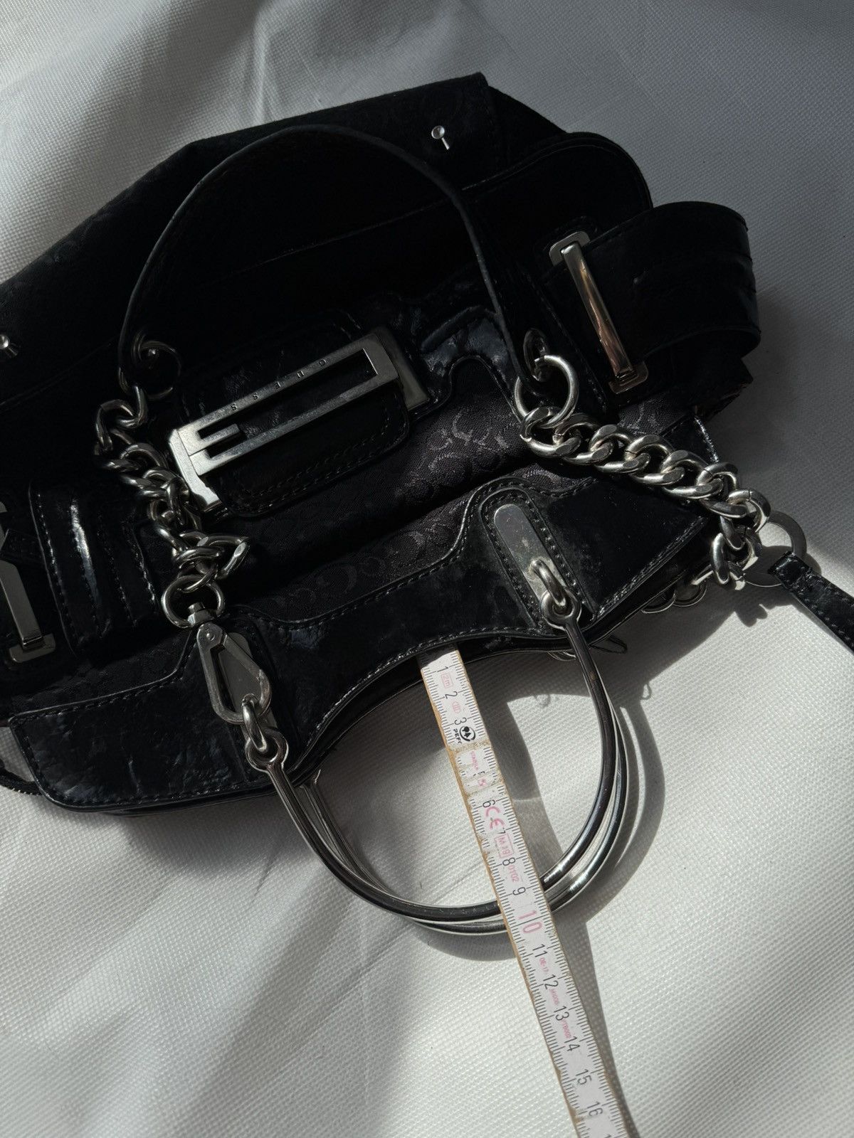 Guess Guess vintage buckle logo bag baguette mini 00s Y2k Handbag Size ONE SIZE - 23 Thumbnail