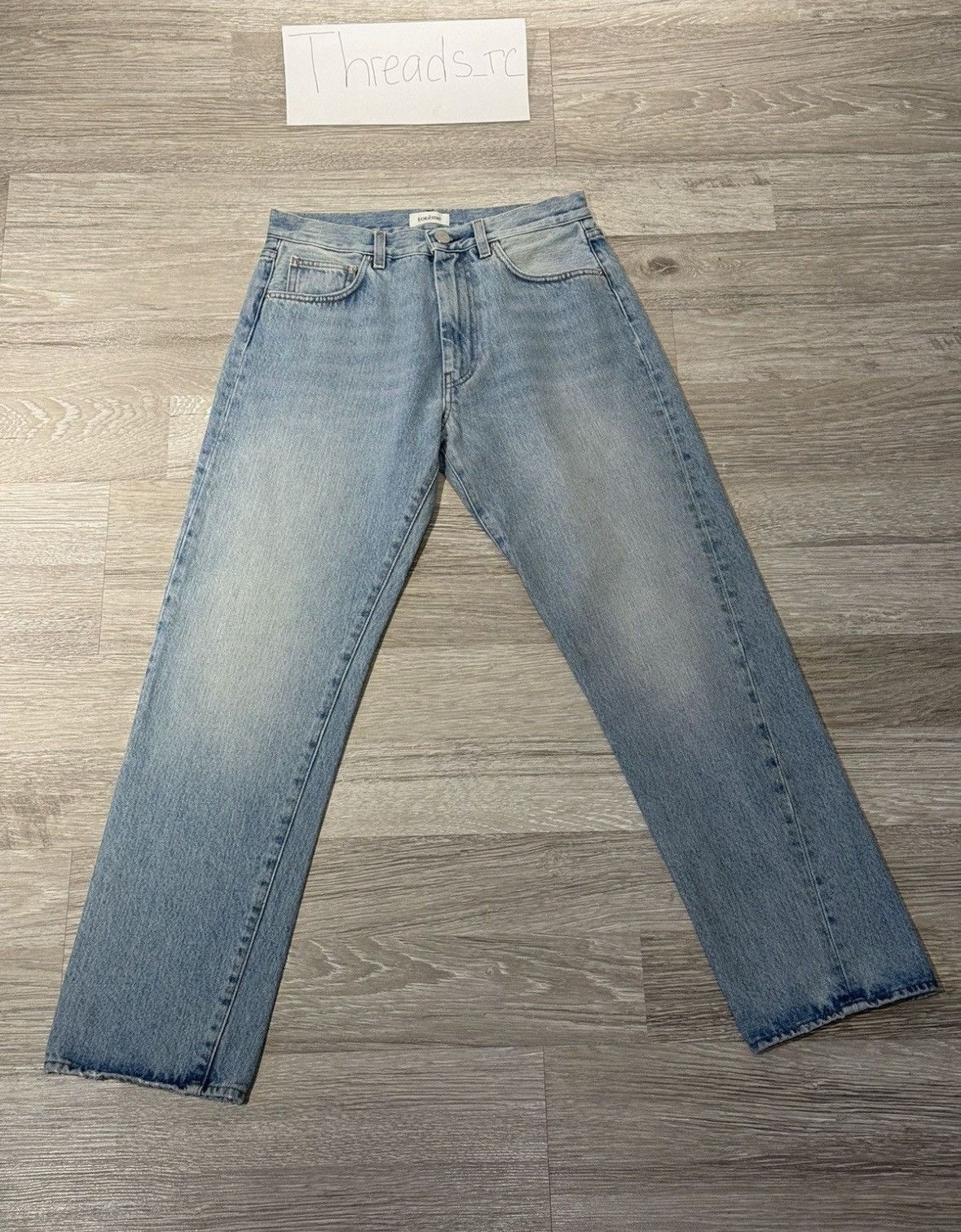 Toteme TOTEME Twisted Seam mid-rise straight jeans Size 25" / US 0 / IT 36 - 5 Thumbnail