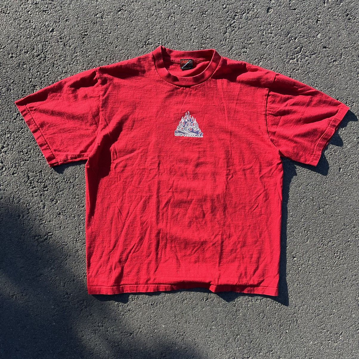 Oakley × Oneill × Santa Cruz VINTAGE Y2K O'NEILL FLAME TEE T