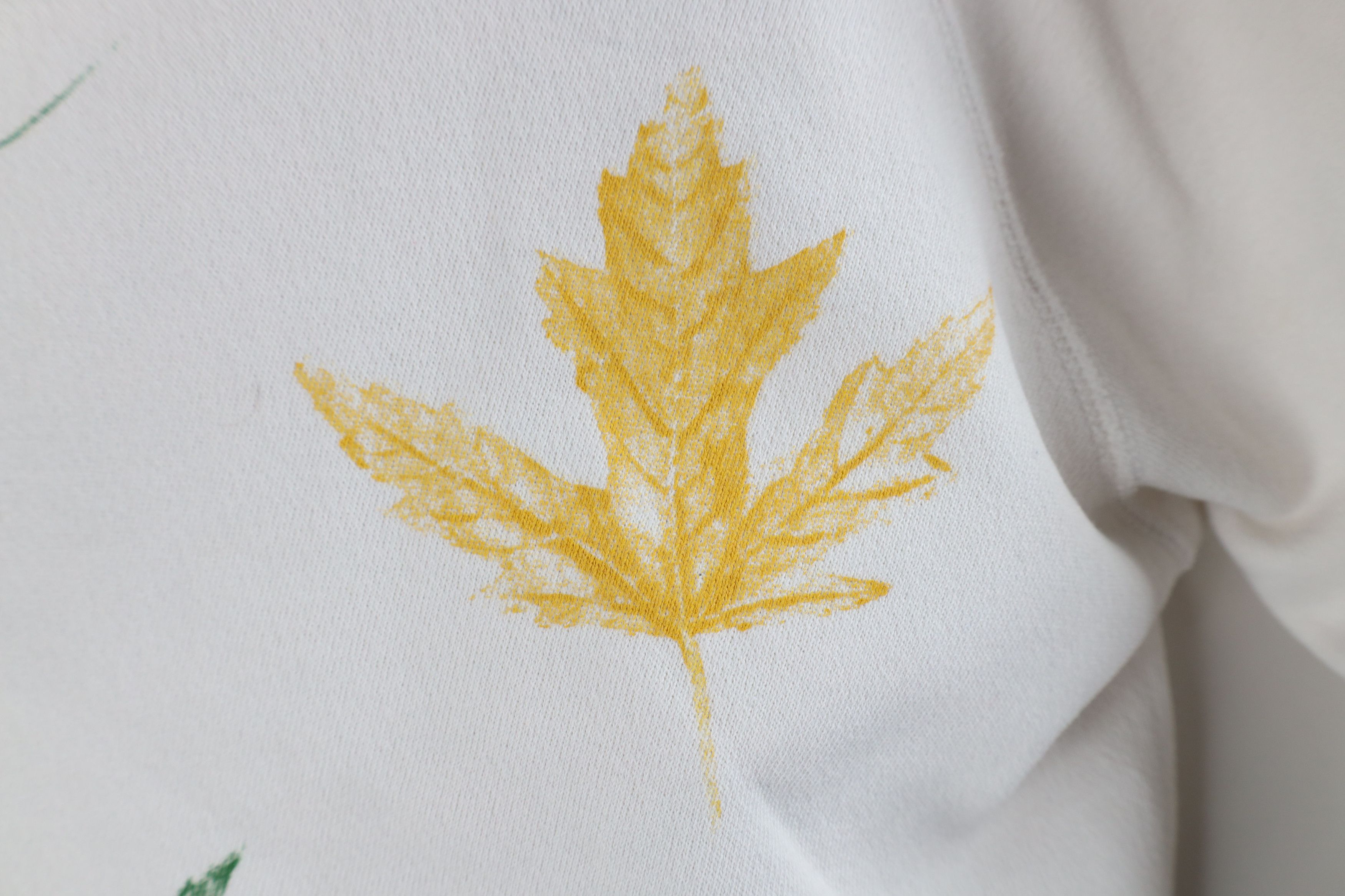 Vintage Vintage 70s 80s Streetwear Nature Leaf Sweatshirt USA Size L / US 10 / IT 46 - 5 Thumbnail