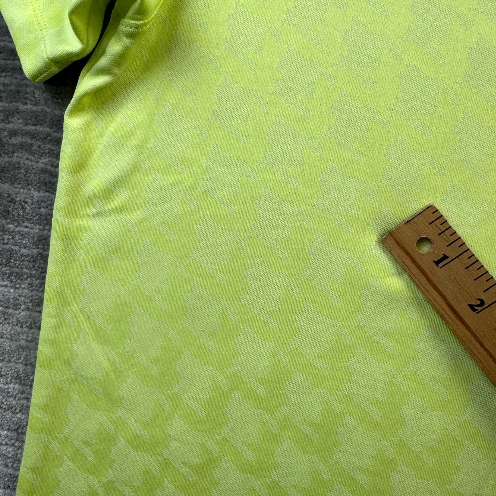 Nike Nike Polo Shirt Mens Large Green Vapor Dri-Fit Golf Jacquard Size US L / EU 52-54 / 3 - 5 Thumbnail