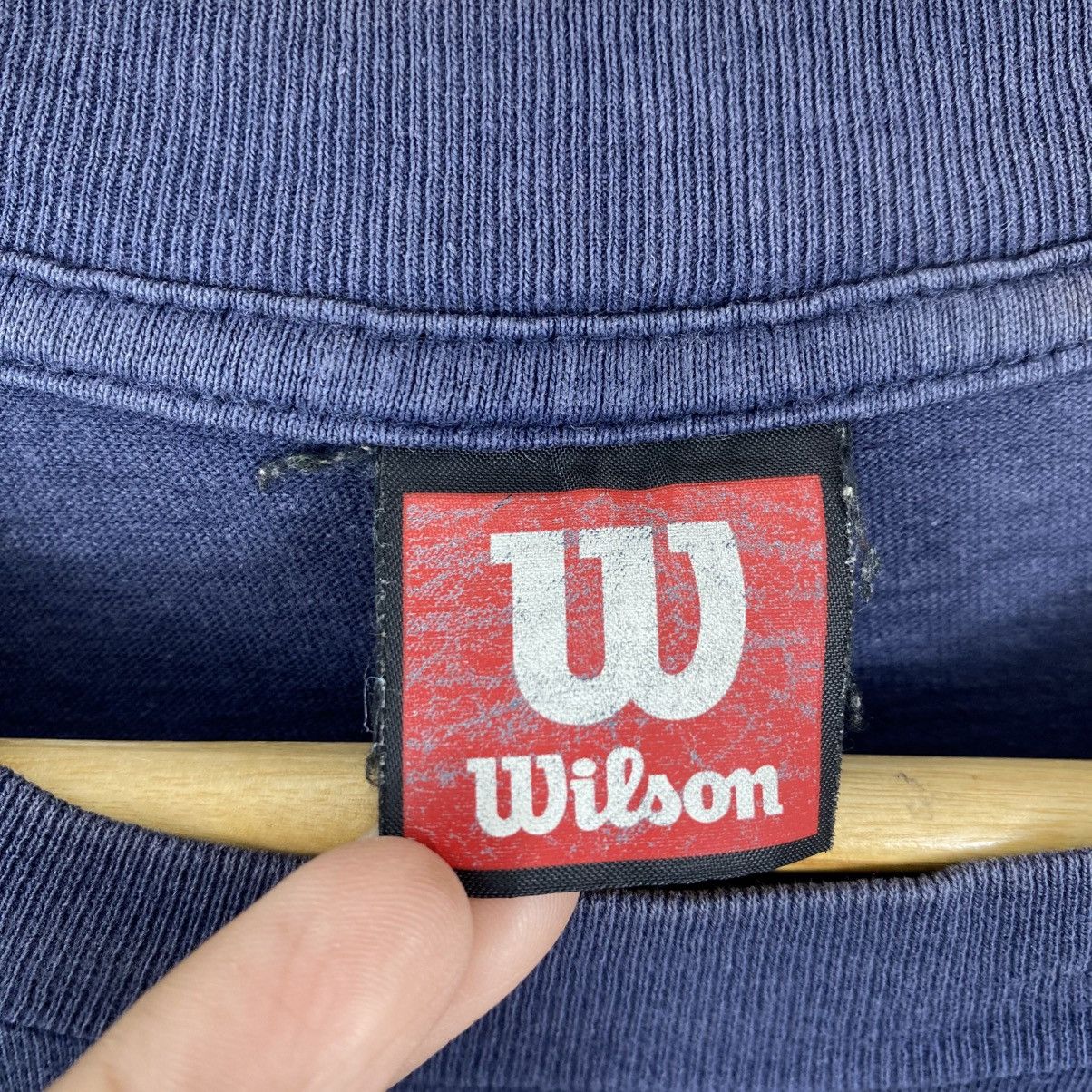 Vintage Vintage Wilson Hit Union Japan T-Shirt Size L 90s Navy Blue Size US L / EU 52-54 / 3 - 6 Thumbnail
