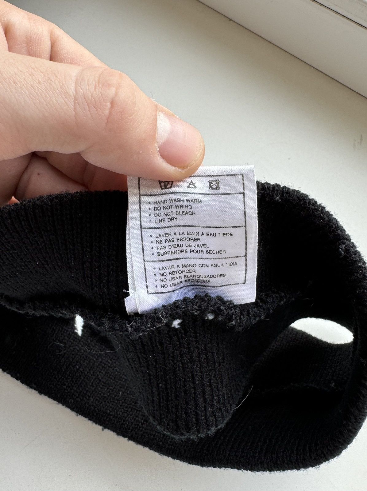 Nike × Vintage Nike Vintage Headband Supreme Swoosh Hat Black Size ONE SIZE - 7 Thumbnail