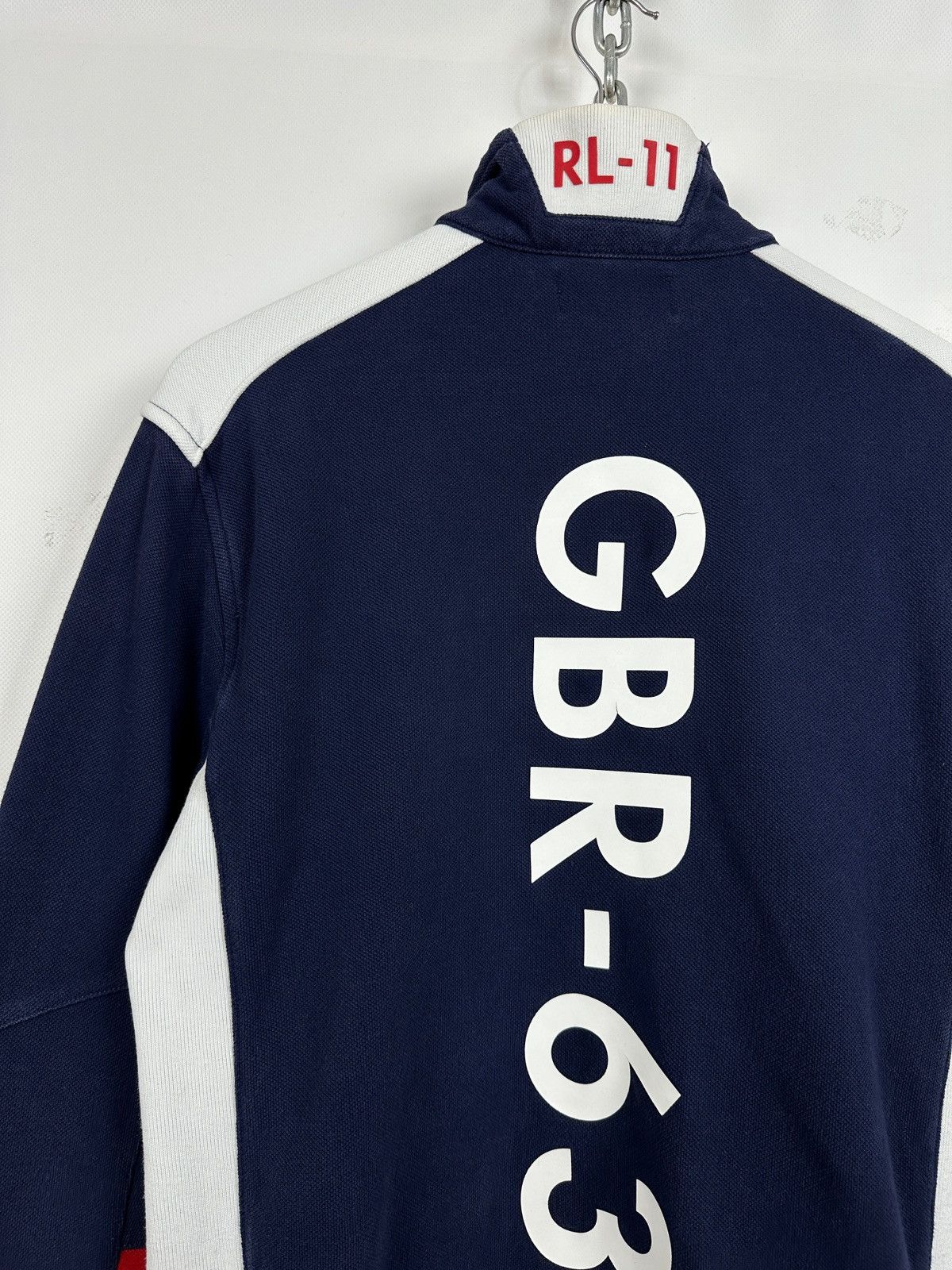 Polo Ralph Lauren Vintage Polo Ralph Lauren GBR Chief Keef Zip Sweatshirt Size US S / EU 44-46 / 1 - 19 Thumbnail