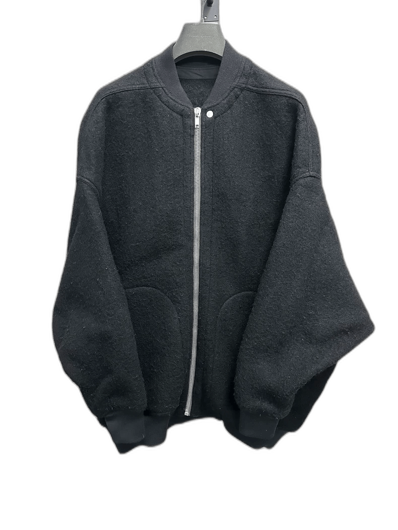 Rick Owens rick owens alpaca wool oversized jacket Size US L / EU 52-54 / 3 - 1 Thumbnail
